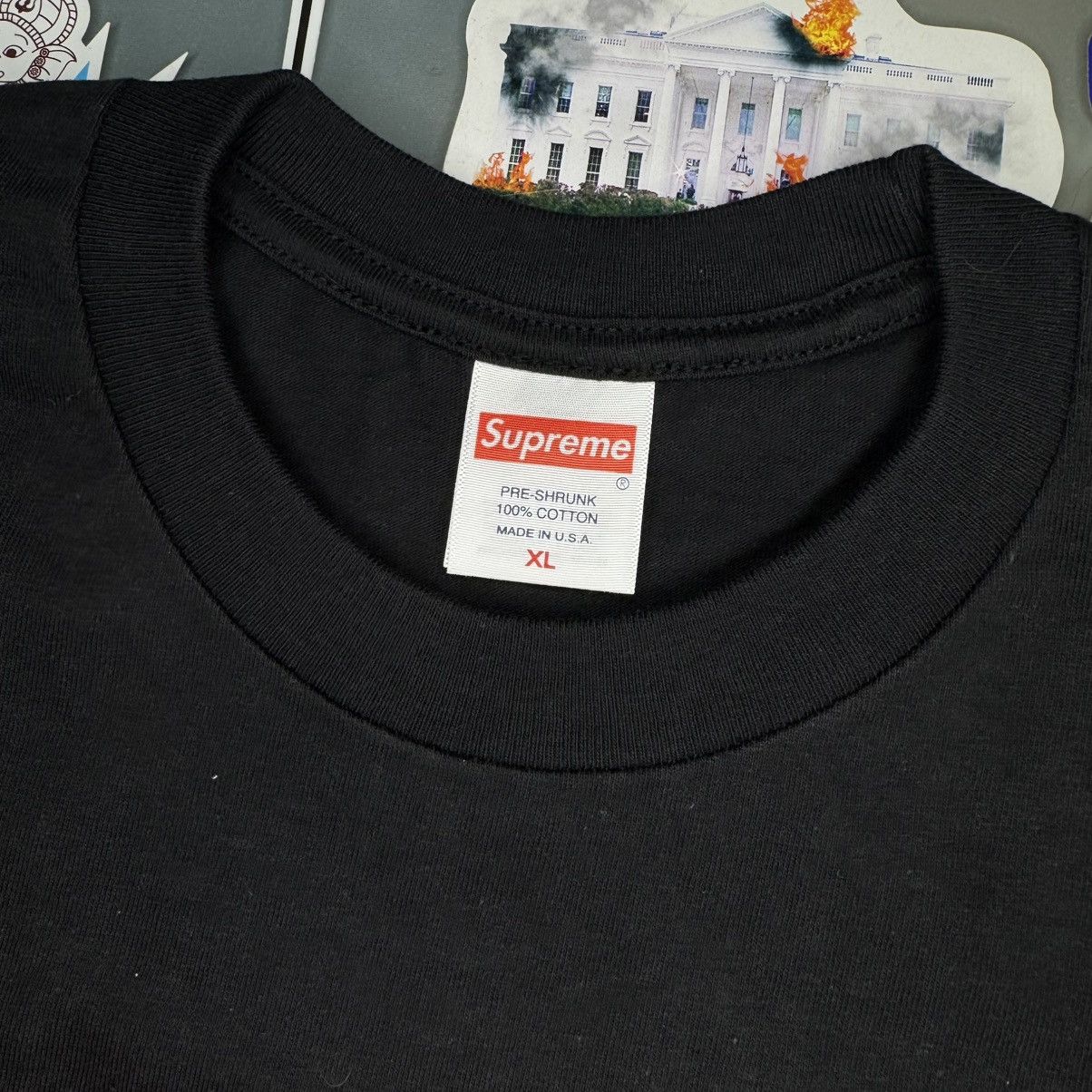 Supreme Supreme Ronin Tee Black XL SS23 DS Size US XL / EU 56 / 4 - 3 Thumbnail