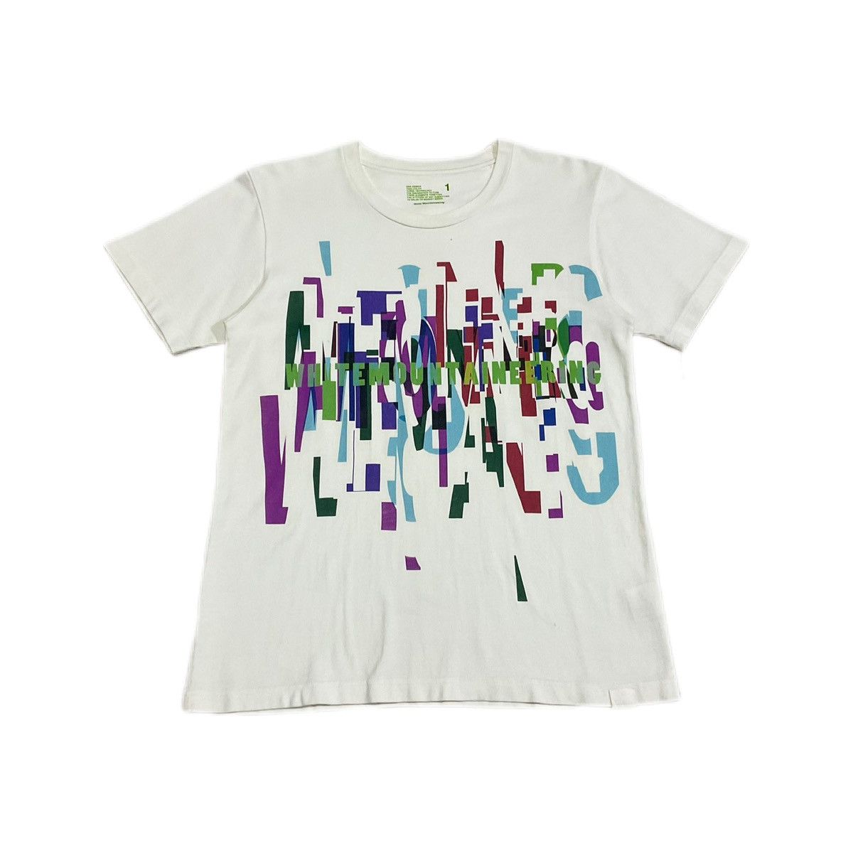 🔥White Mountaineering Graphic Shirt Made In Japan