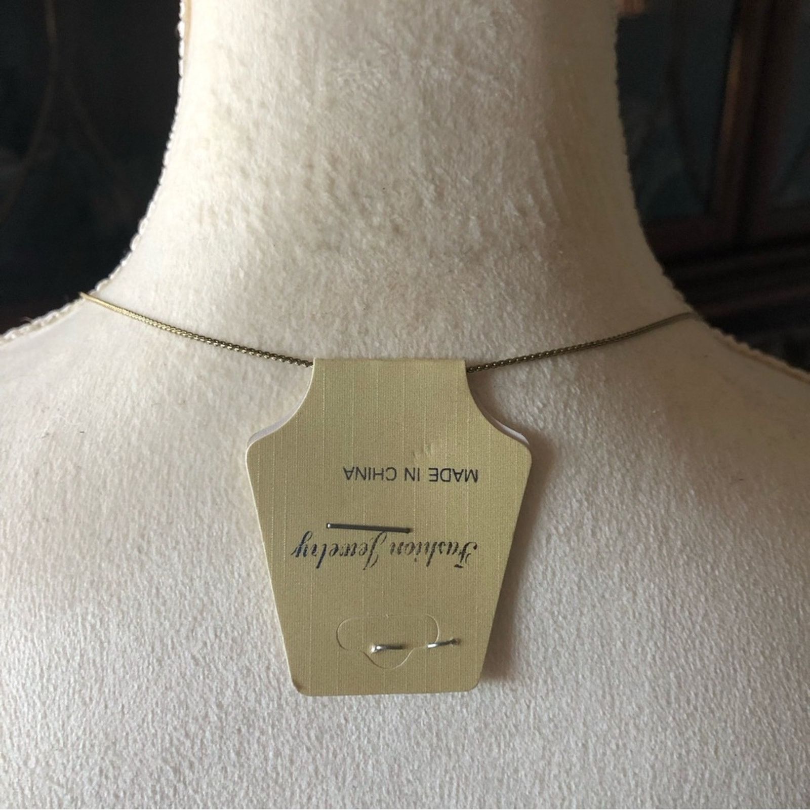 Jewelry Elegant minimalistic beaded gold tone chain necklace NWT Size ONE SIZE - 7 Thumbnail