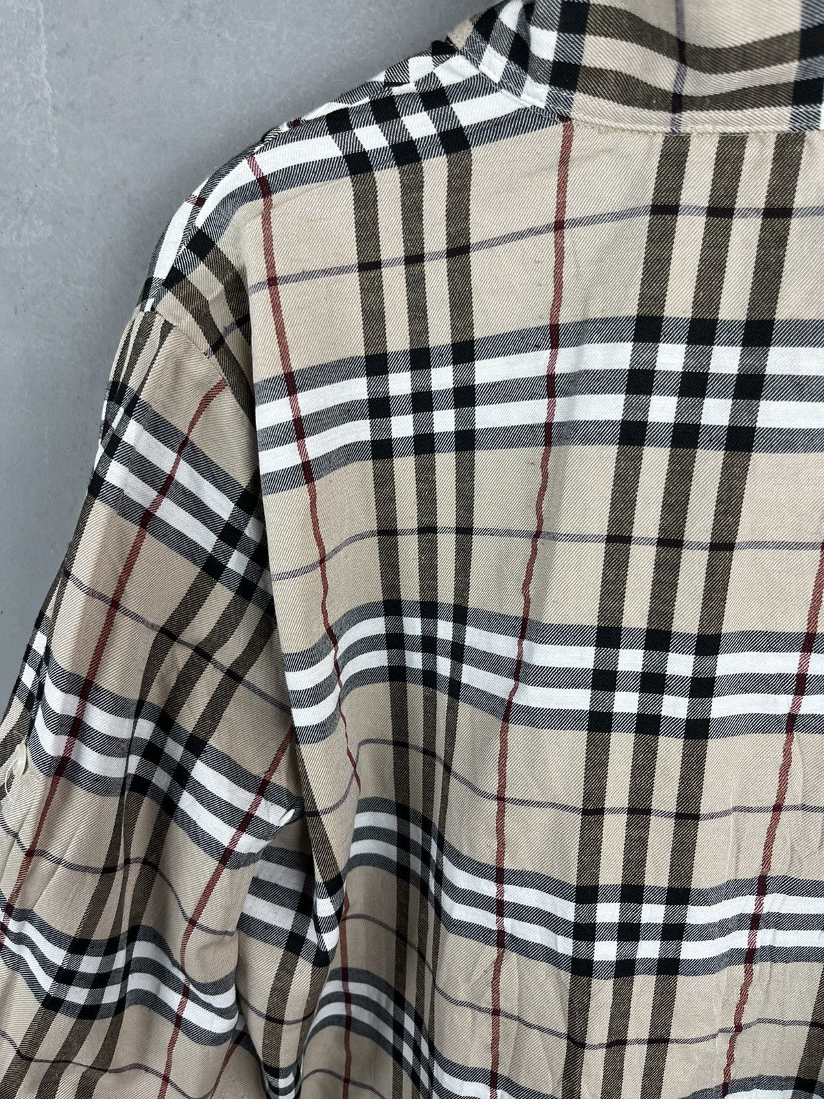 Burberry × Vintage Burberry vintage shirt Size US S / EU 44-46 / 1 - 12 Thumbnail