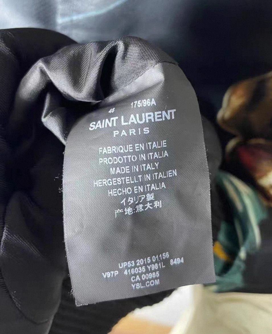 Saint Laurent Paris Saint Laurent Paris 2016 SS Show Tiger Hawk Jacket Size US M / EU 48-50 / 2 - 6 Thumbnail
