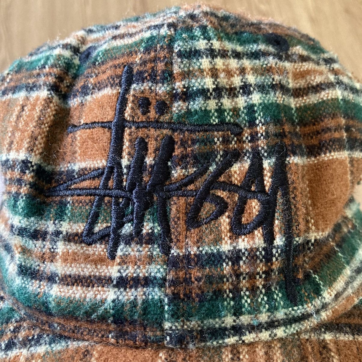 Stussy Vintage Stussy 6 Panel Plaid Size ONE SIZE - 2 Thumbnail