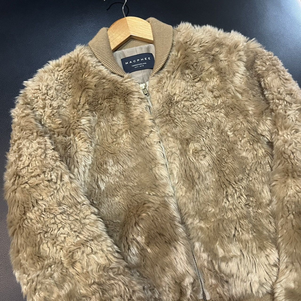 If Six Was Nine × Le Grande Bleu (L.G.B.) MACPHEE FAUX FUR JACKET If6Was9 lgb junya watanabe style Size M / US 6-8 / IT 42-44 - 3 Thumbnail