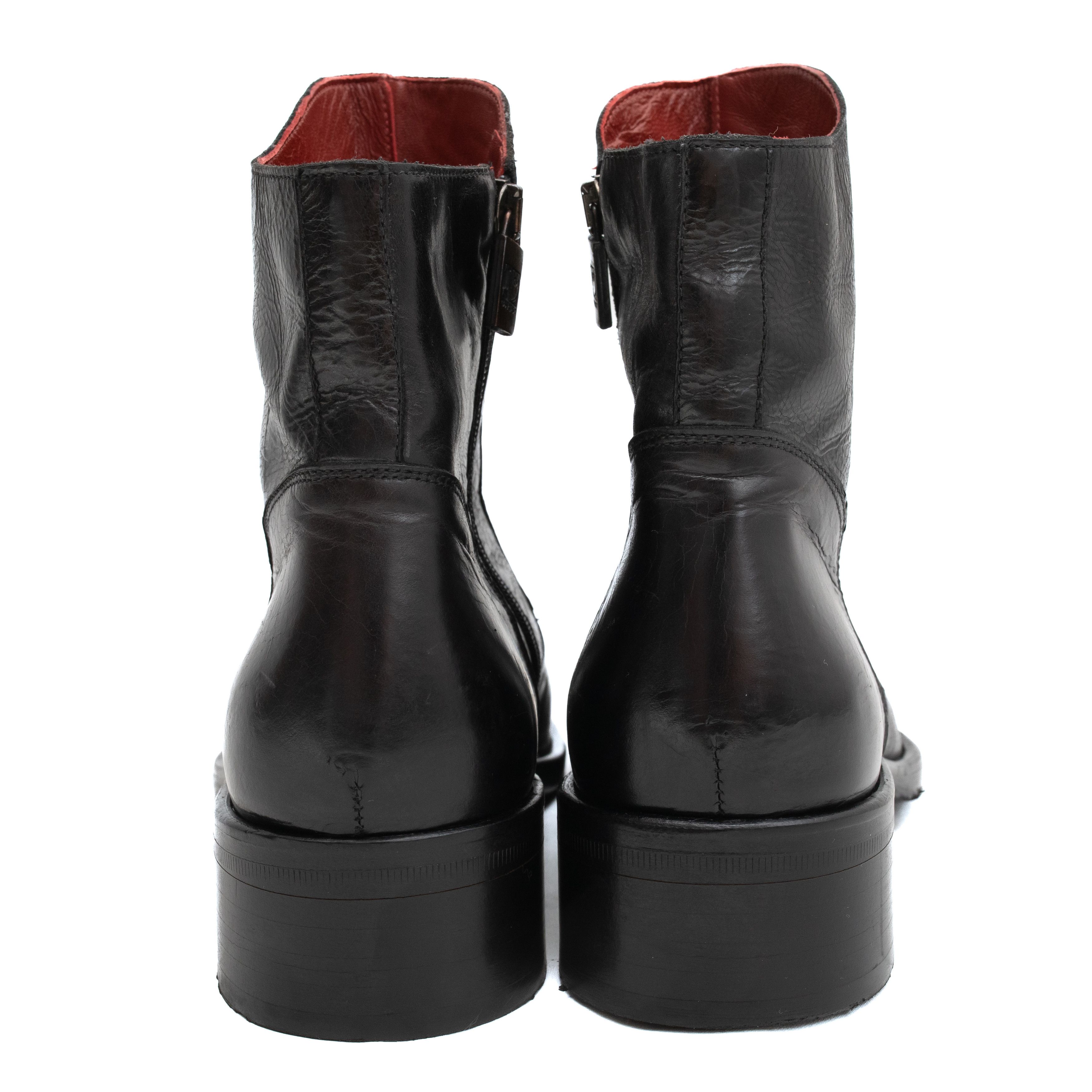 Jo Ghost JO GHOST Leather Zip Up Boots Size US 8 / EU 41 - 5 Thumbnail