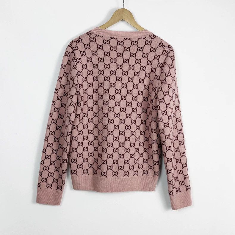 Gucci GucciPink printed knitwear 2503-Nextarrow Size US S / EU 44-46 / 1 - 2 Thumbnail