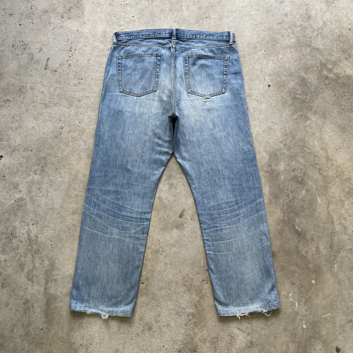 Japanese Brand W37 Vintage Distressed Japanese Jeans Faded Denim Pants Size US 37 - 11 Thumbnail