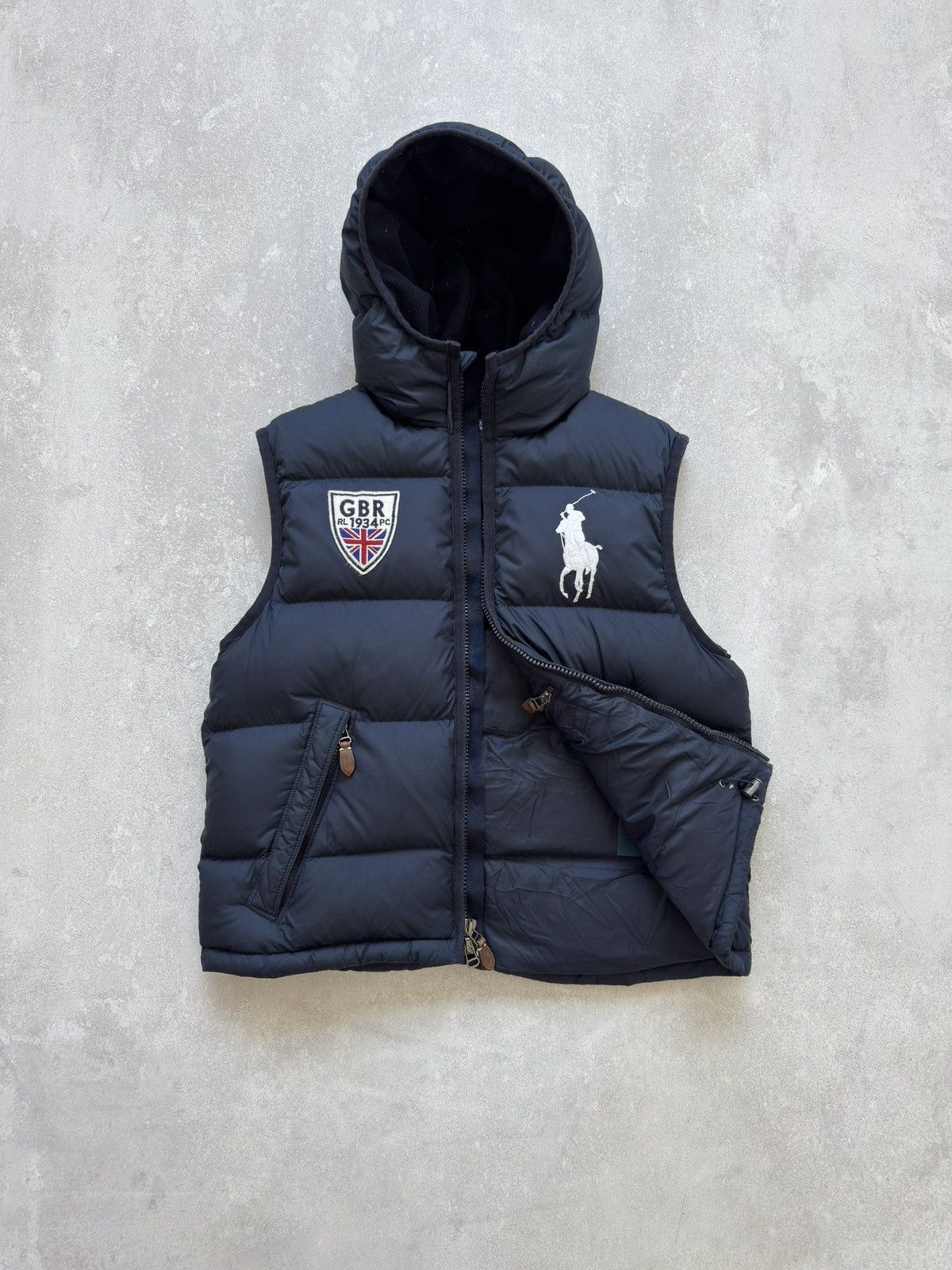 Polo Big Pony Puffer Vest | Grailed
