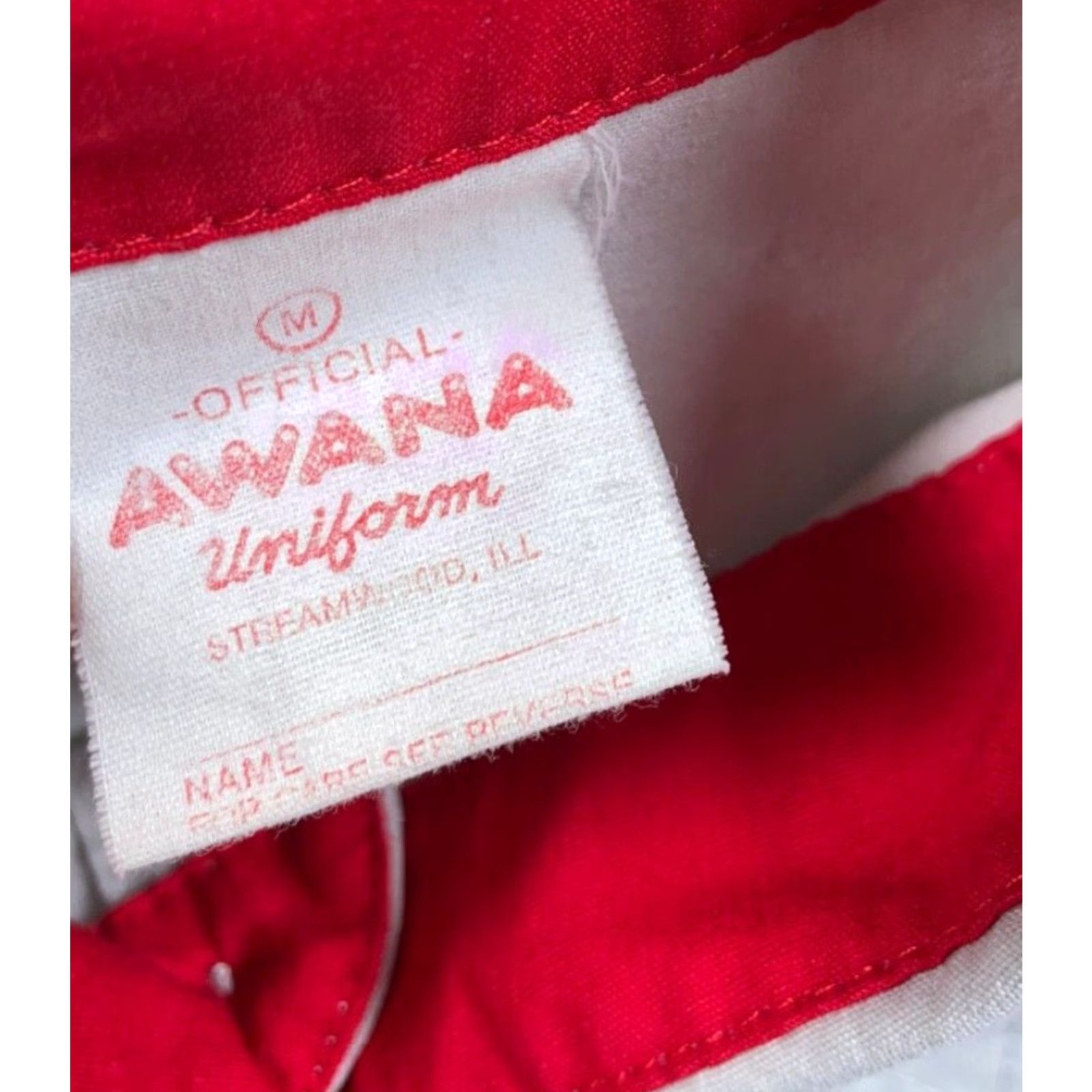 Vintage VINTAGE Awanas Club Uniform Shirt Adult Medium Light Gray American Flag Boat Patches Size US M / EU 48-50 / 2 - 3 Thumbnail