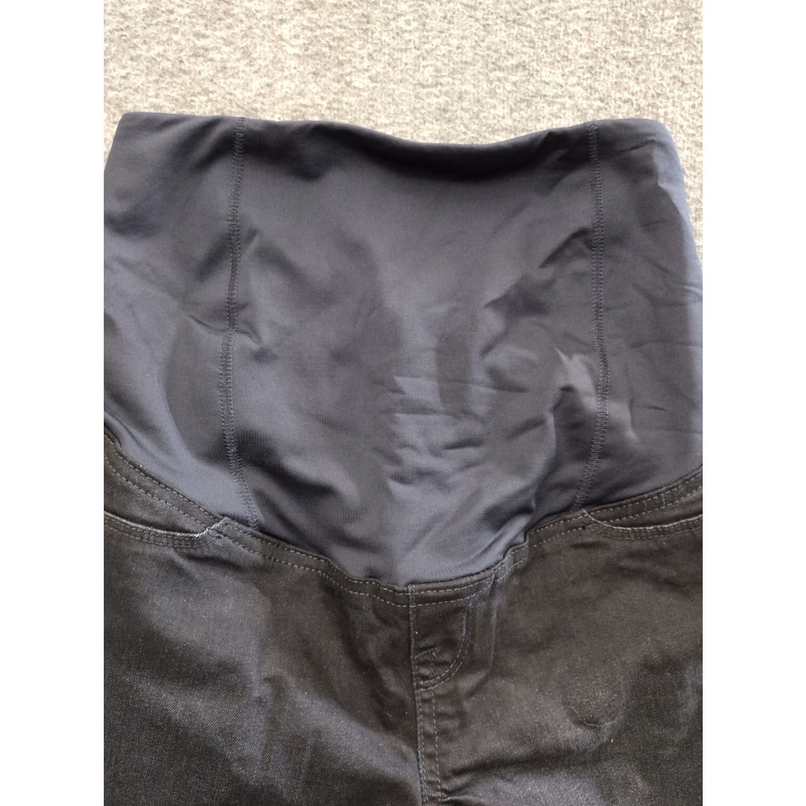 Denime Isabel Maternity Bermuda Shorts Blue Denim Size 4 Size 27" / US 4 / IT 40 - 7 Thumbnail