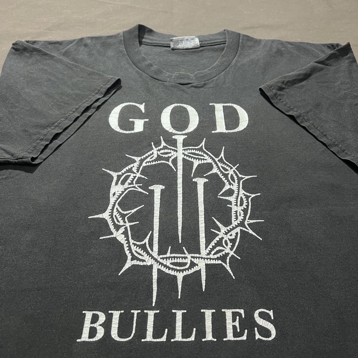 Band Tees Rare Vintage 90s God Bullies Tee XL Faded Noise rock Size US XL / EU 56 / 4 - 2 Thumbnail