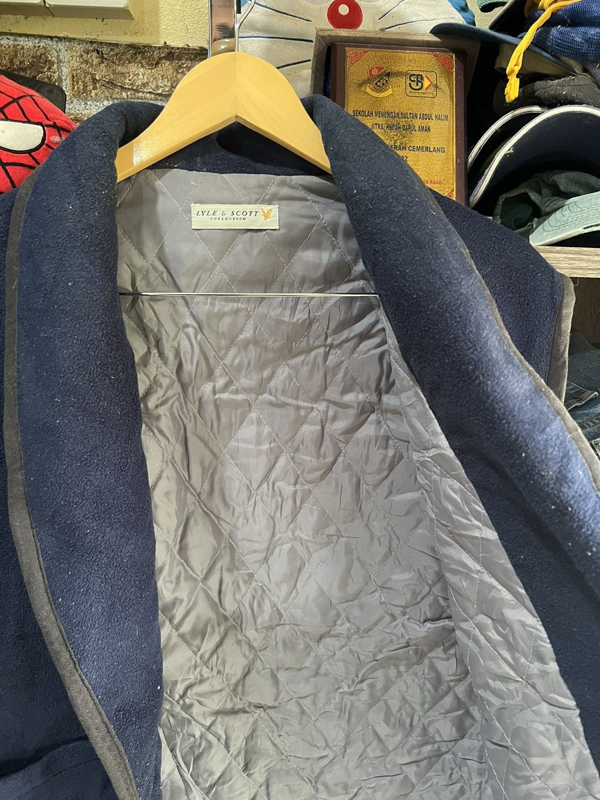 Lyle & Scott 🔥Vintage Lyle & Scott Quilted Vest Jacket Size US M / EU 48-50 / 2 - 10 Thumbnail