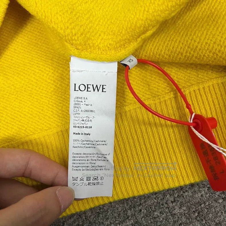 Other Loewe Embroidered Logo Cashmere Sweater Size XS / US 0-2 / IT 36-38 - 7 Thumbnail
