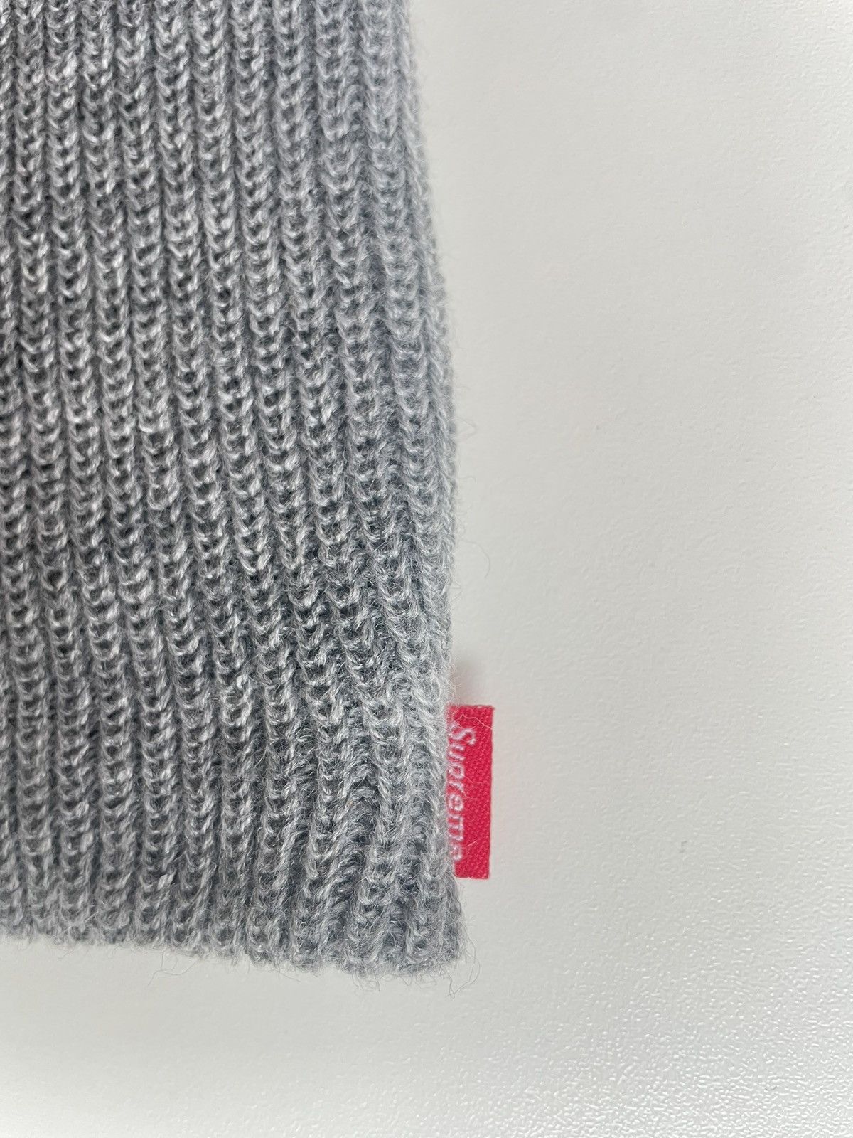 Supreme Supreme FW19 Basic Beanie Beanie GREY Size ONE SIZE - 4 Thumbnail