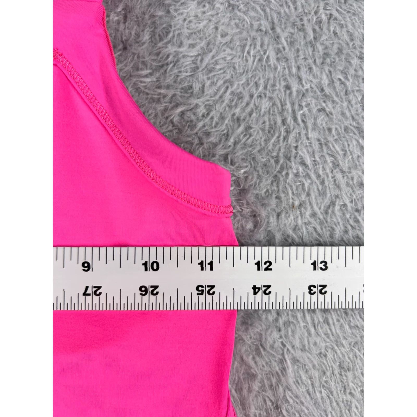 Lululemon Lululemon Shirt Women Pink Mile A Minute Tank Run Jersey Luxtreme W1B87S Sleeveless Racerback V-Neck Casual Shirt, 2, Regular, Pink, Women's Tank Size XS / US 0-2 / IT 36-38 - 7 Thumbnail
