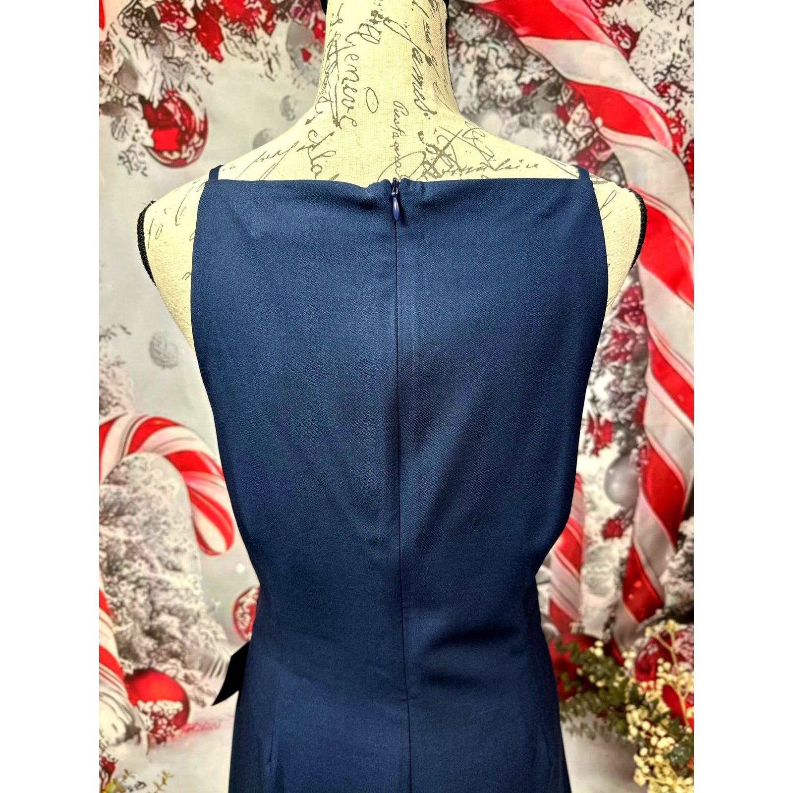 Other Lulu's Chic Ease Sleeveless Apron Mini Dress Navy Blue XL Size XL / US 12-14 / IT 48-50 - 18 Thumbnail