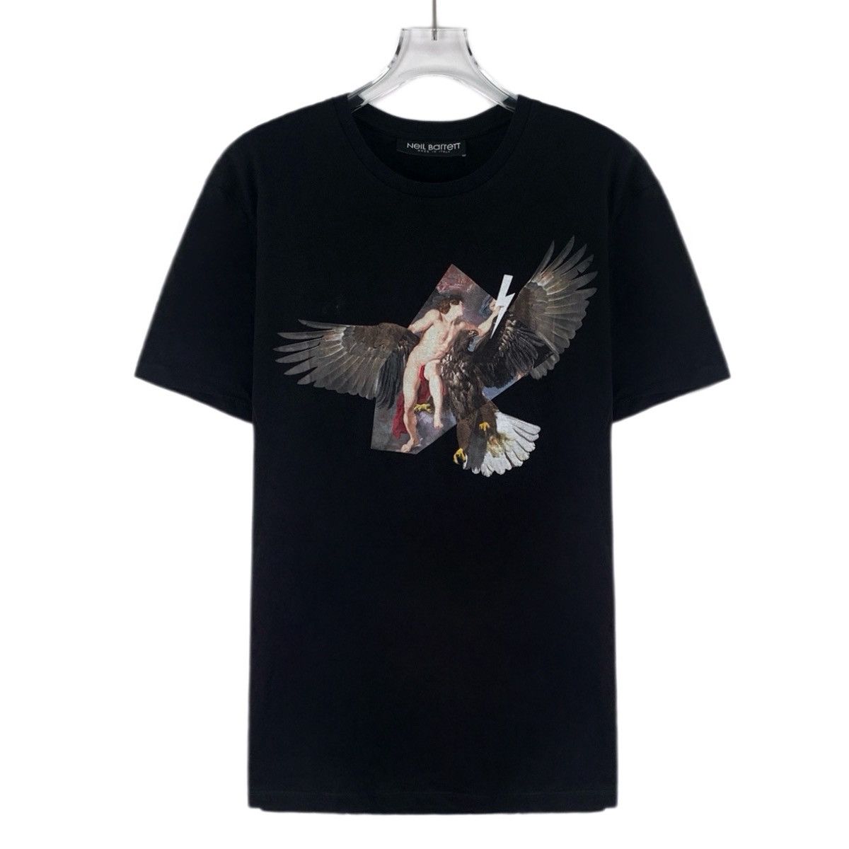 Neil Barrett Neil Barett Mona Lisa Hybrid Print n.19 T-Shirt | Grailed