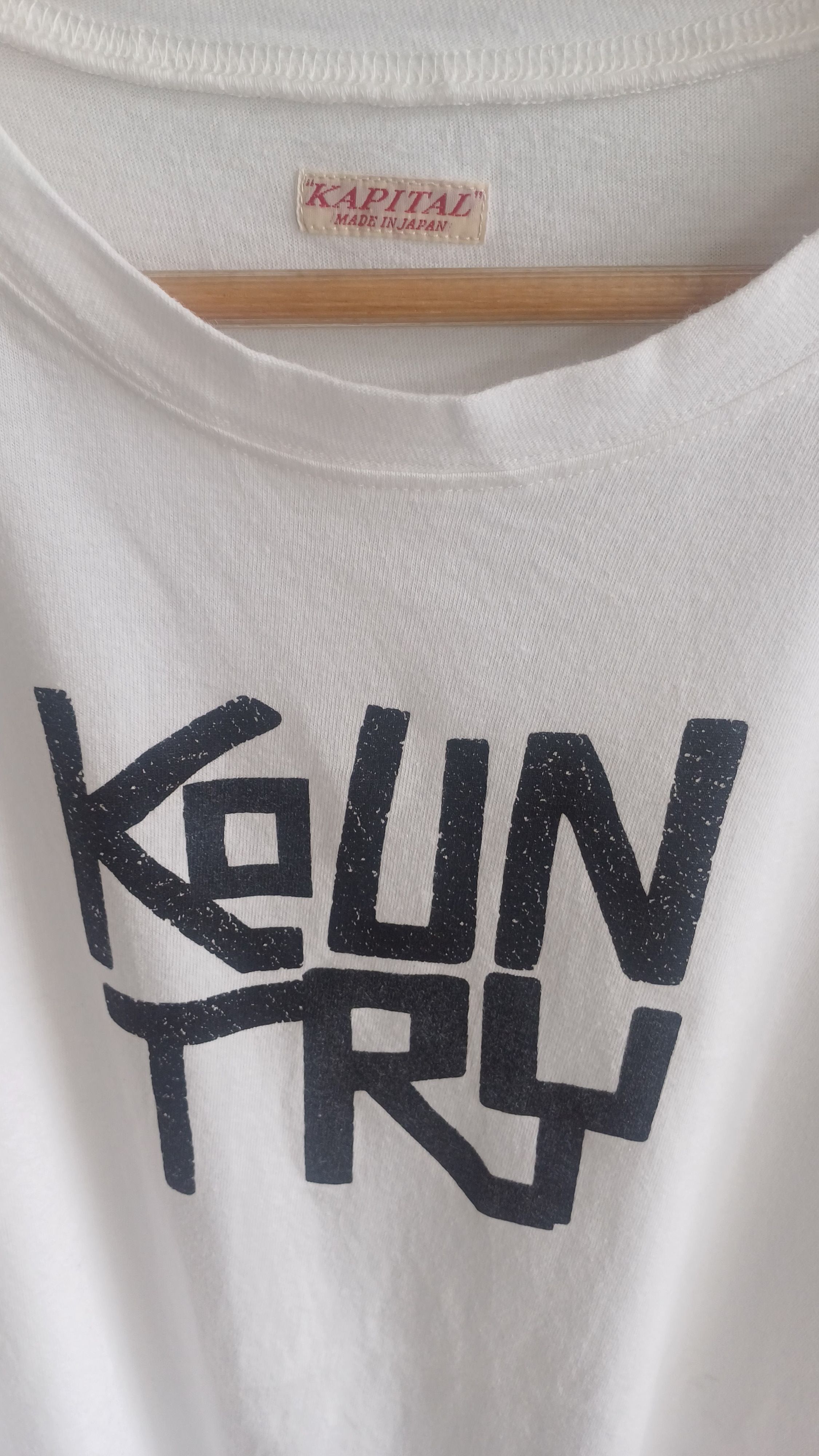 Kapital Kapital White Tee Size US M / EU 48-50 / 2 - 5 Thumbnail