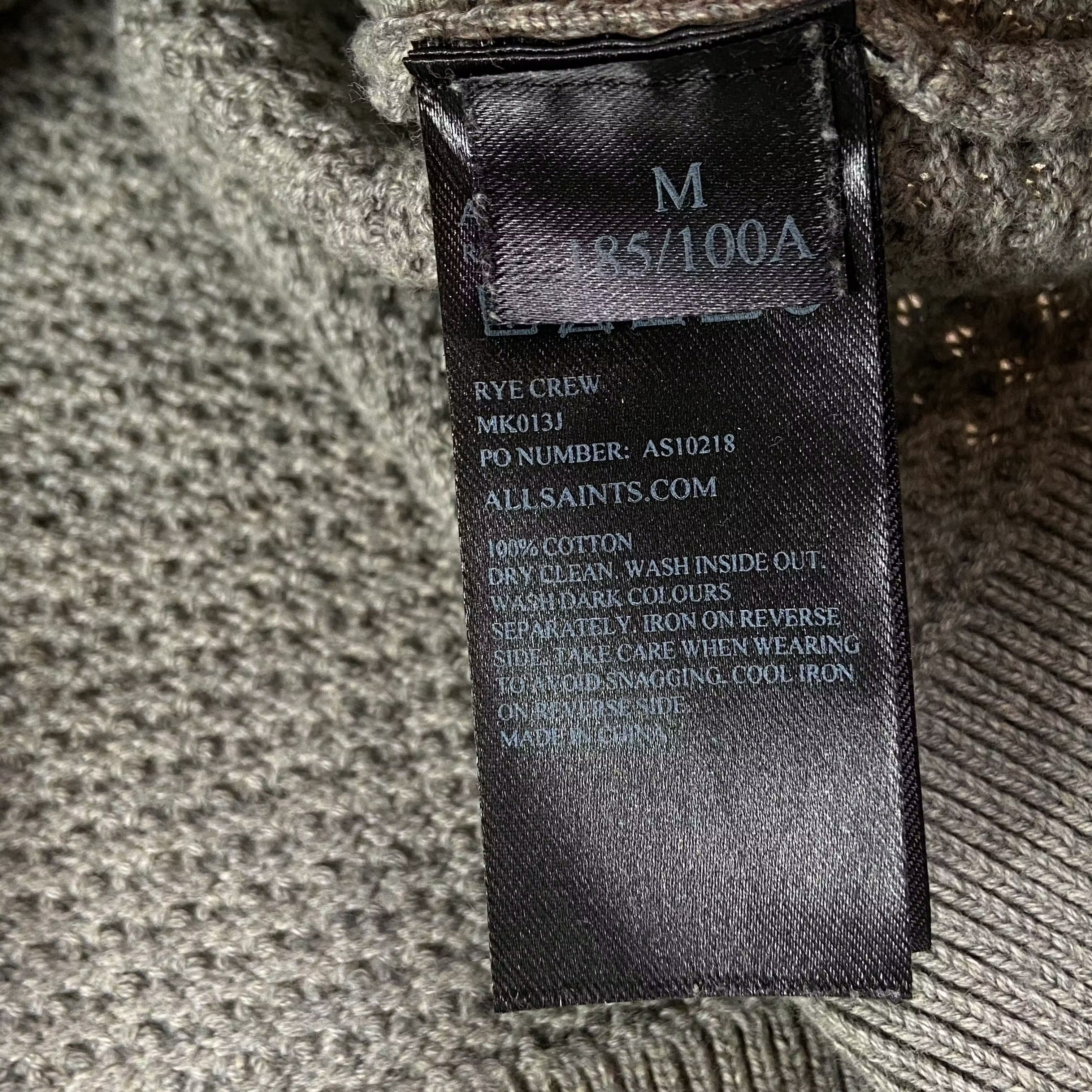 Allsaints Mens Sweatshirt Allsaints Size M Size US M / EU 48-50 / 2 - 5 Thumbnail