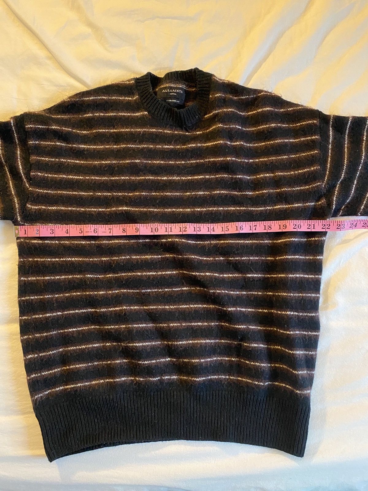 Allsaints Allsaints Oversized Striped Sweater Size US S / EU 44-46 / 1 - 5 Thumbnail