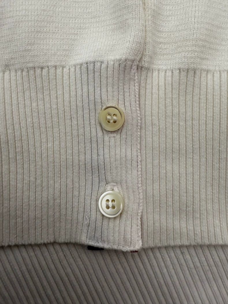 Thom Browne thom browneSlim single-breasted striped knitted cardigan ja Size US S / EU 44-46 / 1 - 4 Thumbnail