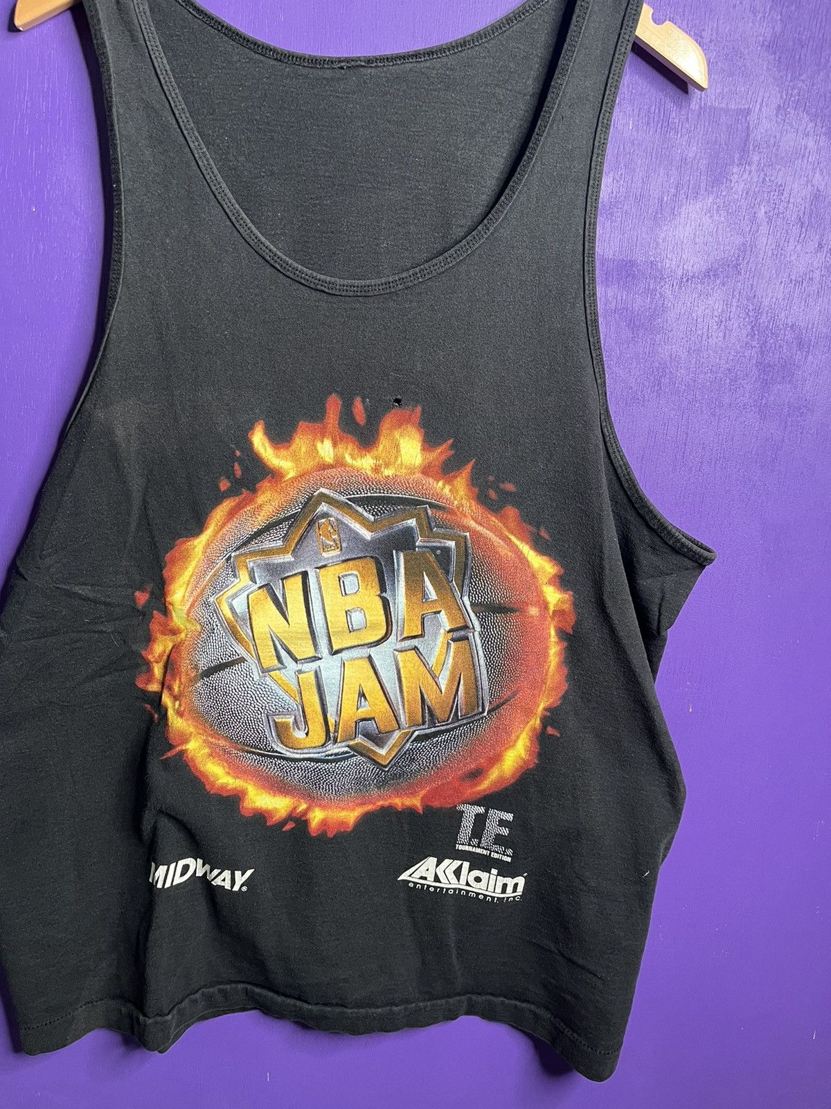NBA × Vintage Vintage 90s NBA jam promo tank top Size US XL / EU 56 / 4 - 3 Thumbnail