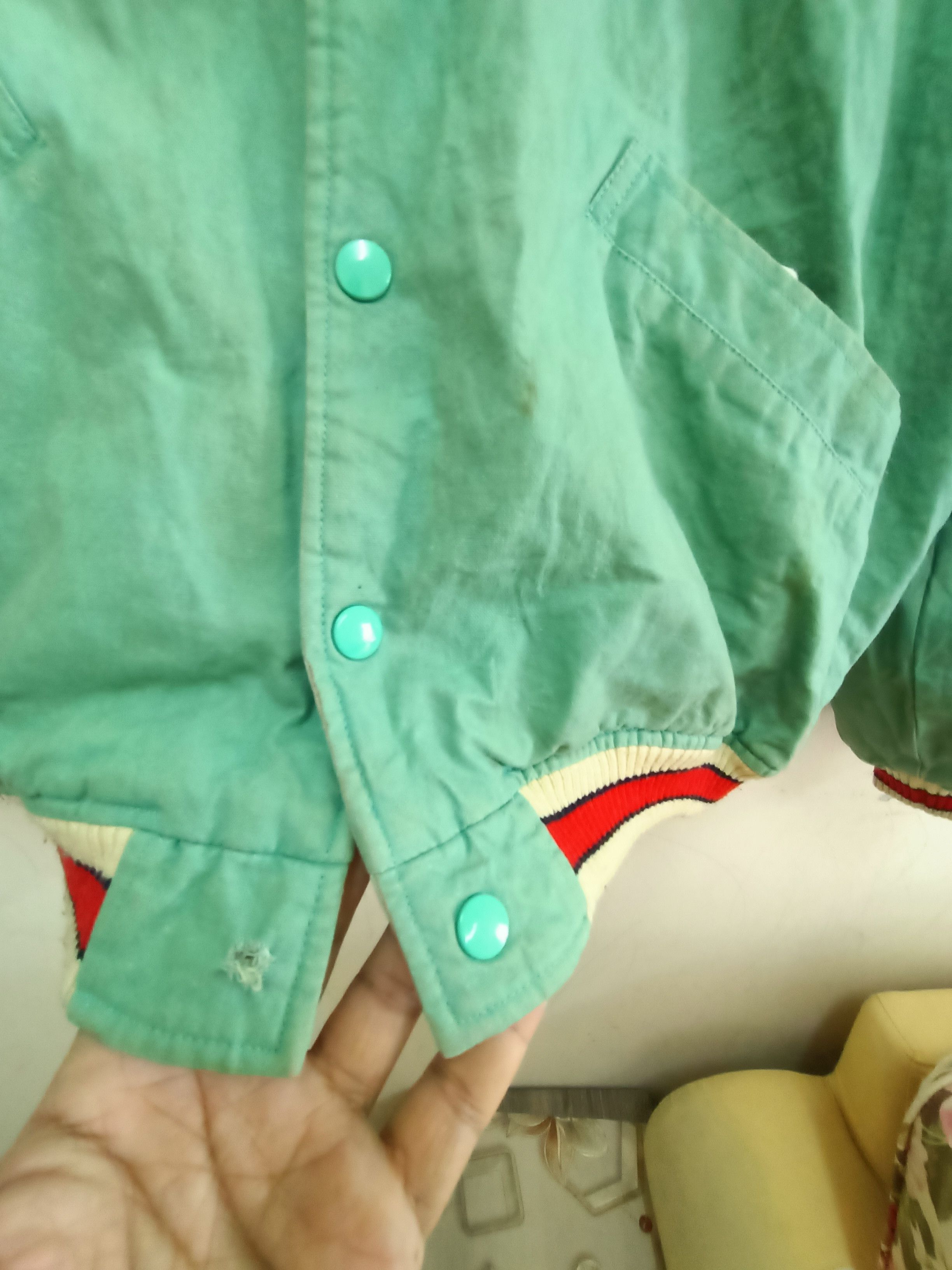 Vintage Vintage Off Shore surf style reversible jacket Size US M / EU 48-50 / 2 - 4 Thumbnail