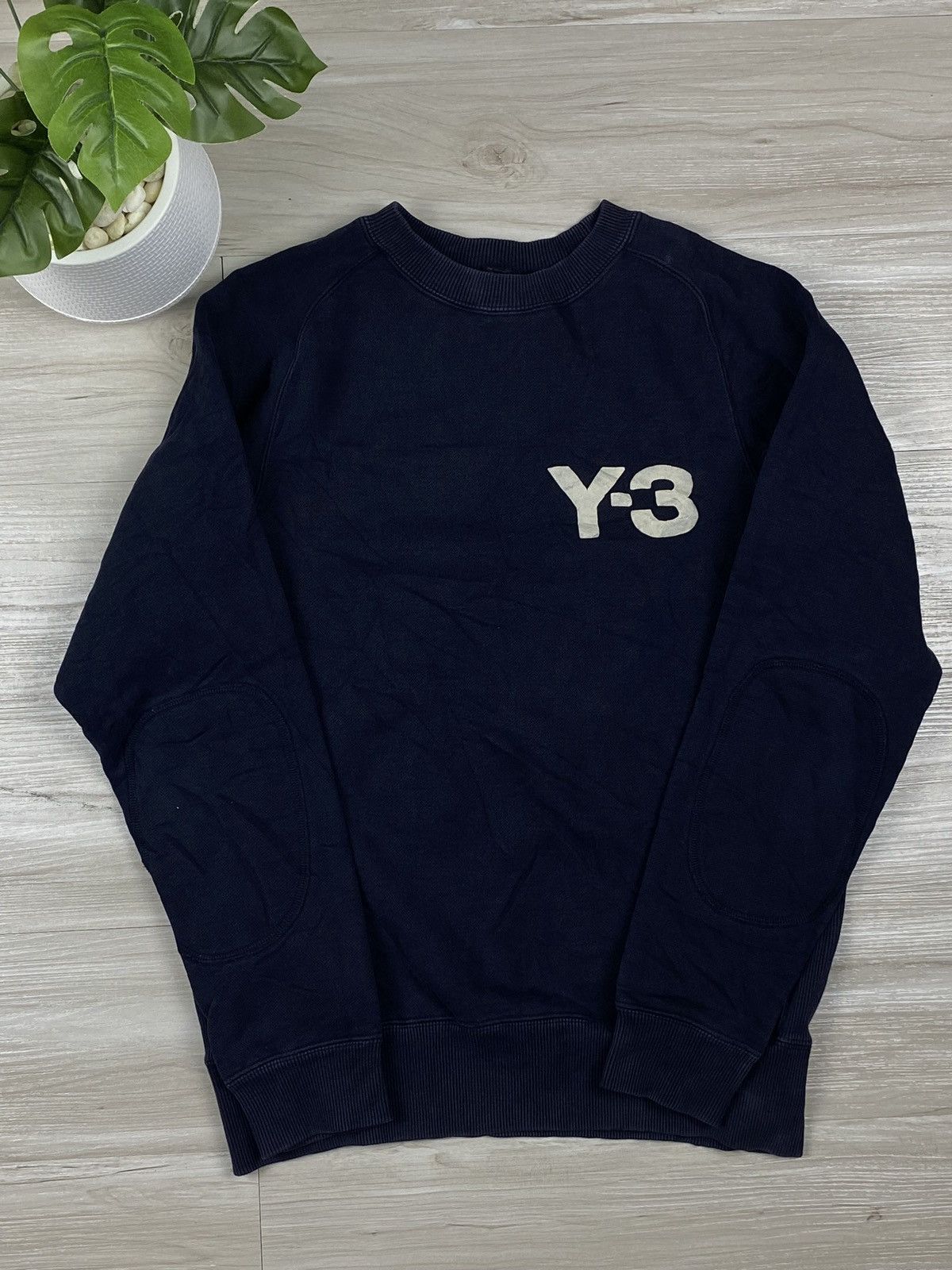 Adidas × Y-3 × Yohji Yamamoto Very Rare! Adidas Y-3 by Yohji Yamamoto Spell Out Crewneck Size US S / EU 44-46 / 1 - 3 Thumbnail