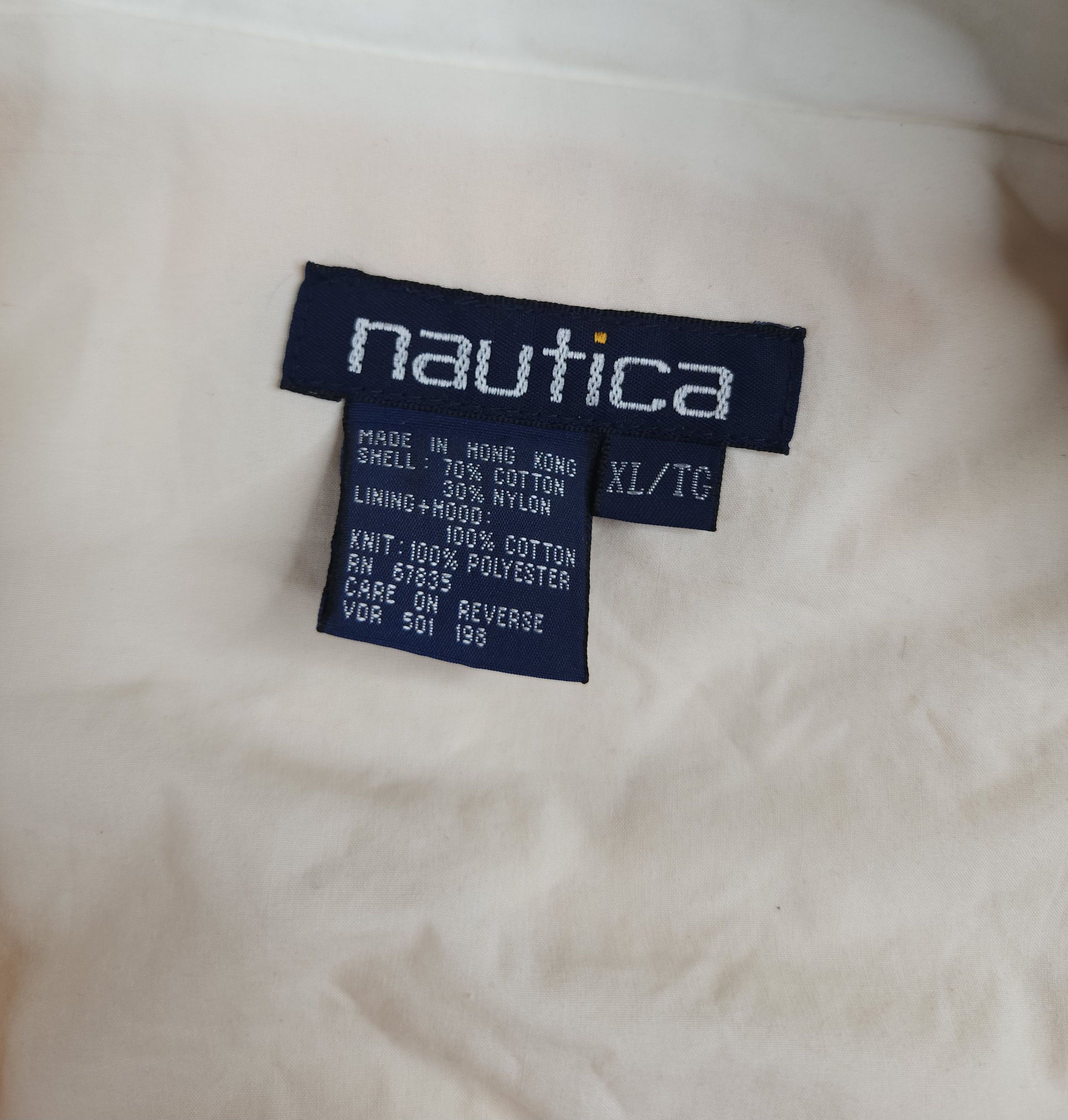 Nautica Vintage Nautica full zip yellow anorak jacket Size US XL / EU 56 / 4 - 6 Thumbnail