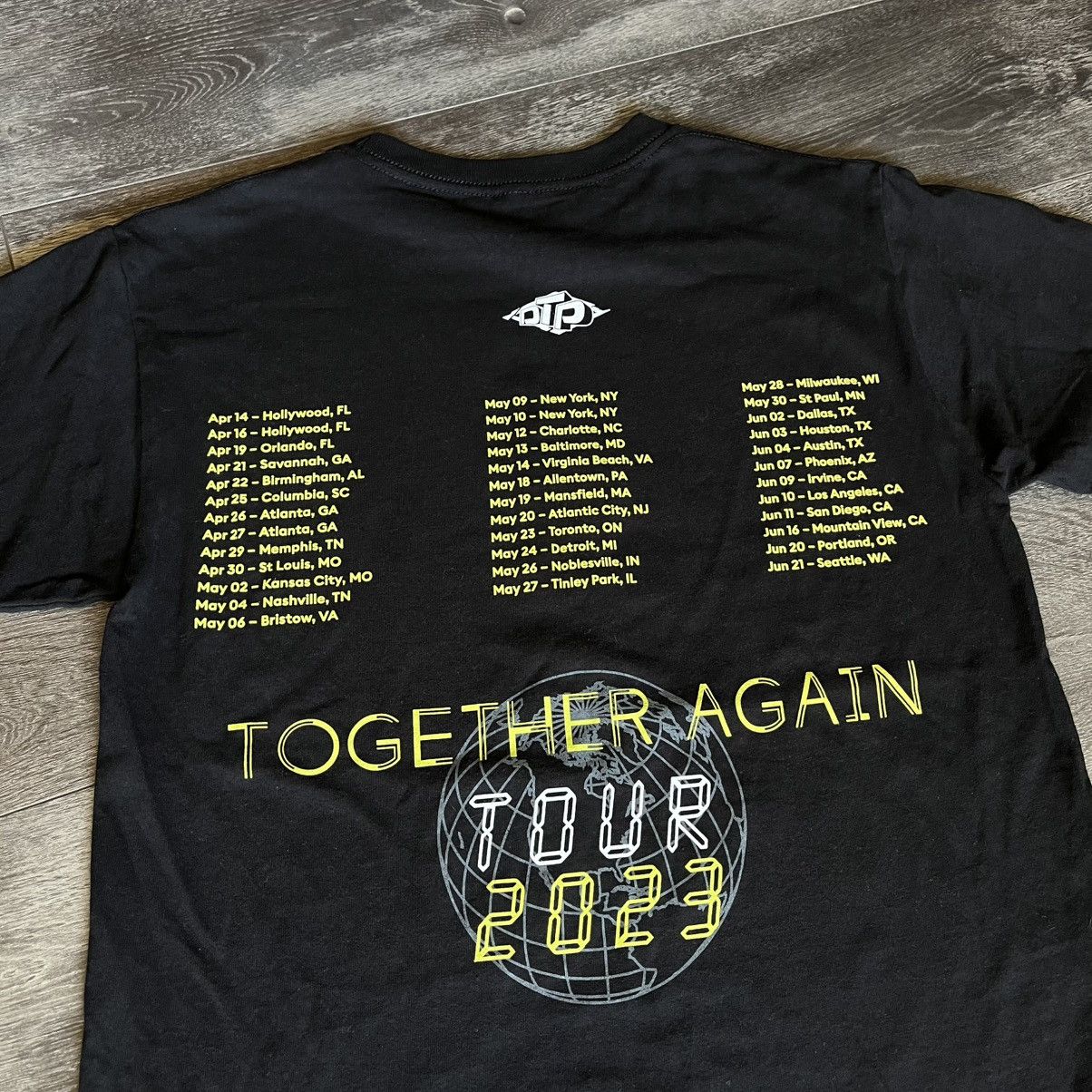Rap Tees Ludacris Disturbing Tha Peace DTP Together Again Tour Tee Size US S / EU 44-46 / 1 - 4 Thumbnail