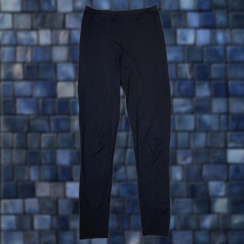 Vintage Bryn Walker Womens S Crop Leggings Modal Blend Elastic Waist Black Size 28" / US 6 / IT 42 - 1 Thumbnail