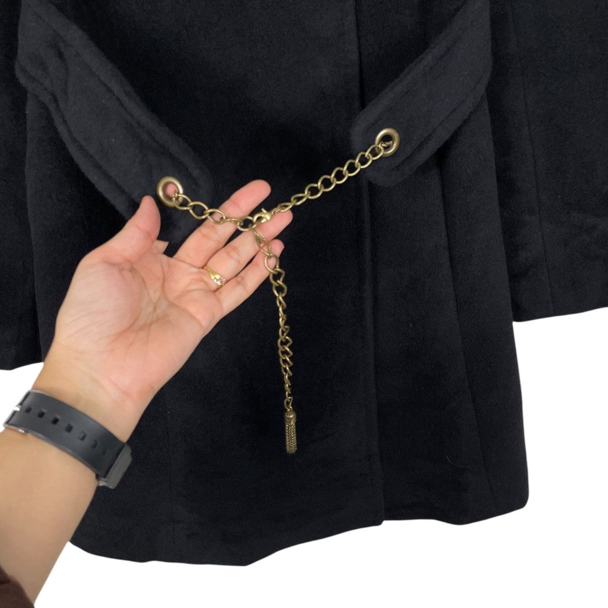 Comme Ca Ism Comme Ca Ism Black Double Breasted Women Coat Size S / US 4 / IT 40 - 16 Thumbnail