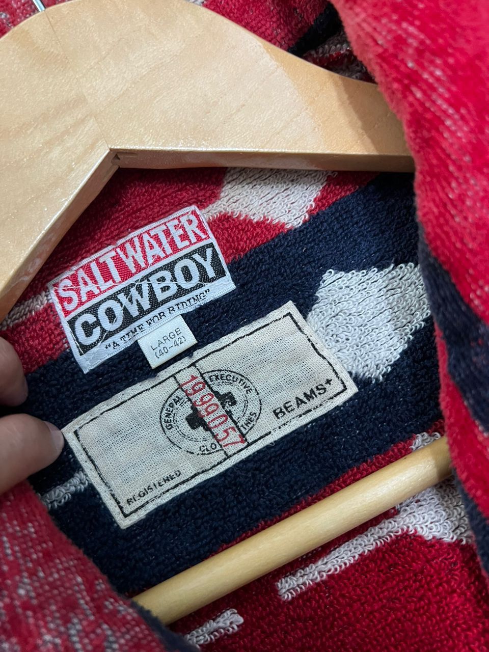 Beams Plus Saltwater Cowboy x Beams Jacket Size US L / EU 52-54 / 3 - 4 Thumbnail