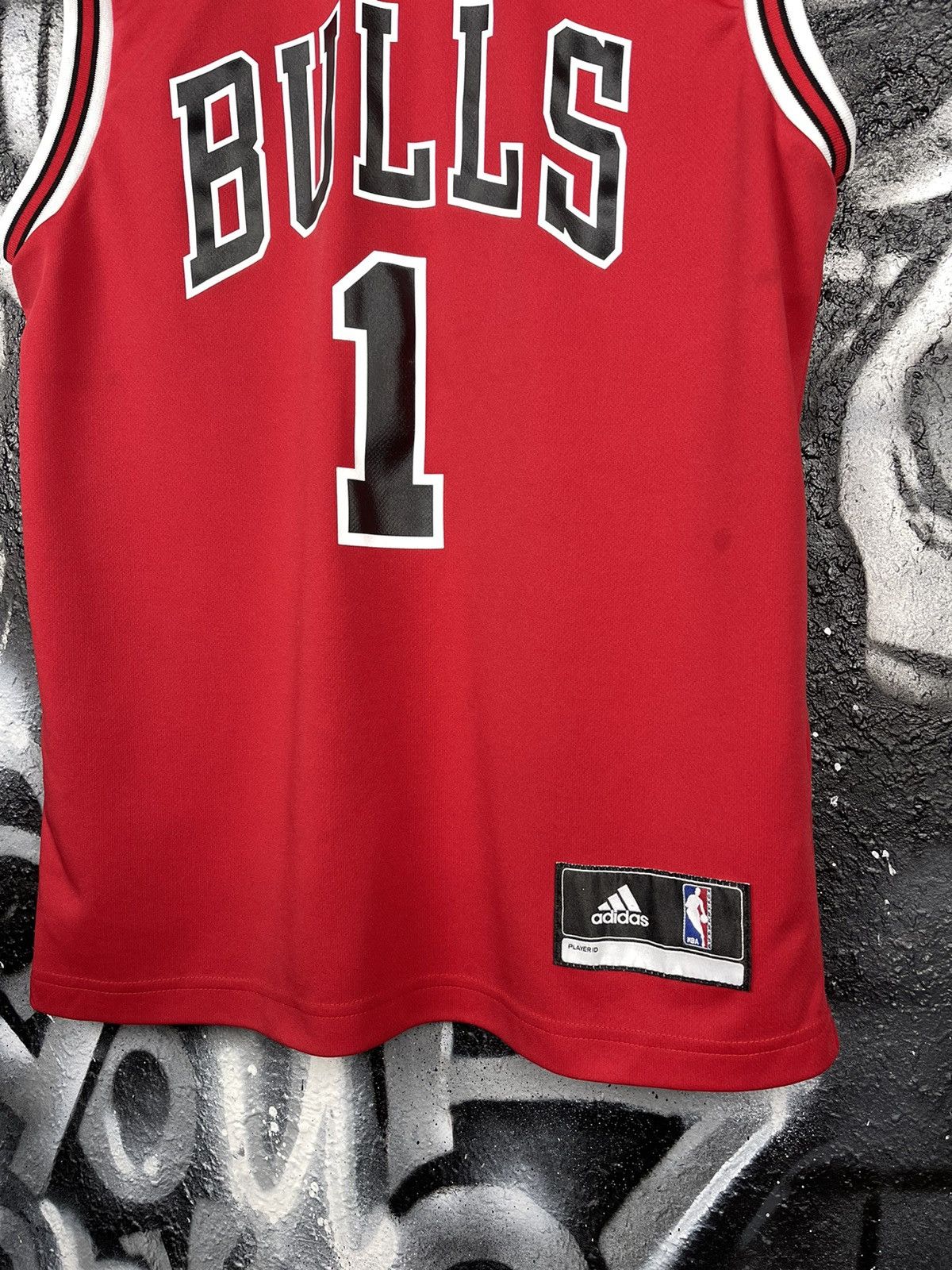 NBA Adidas NBA Chicago Bulls Jersey Rose 1 Men’s Size S Size US S / EU 44-46 / 1 - 3 Thumbnail