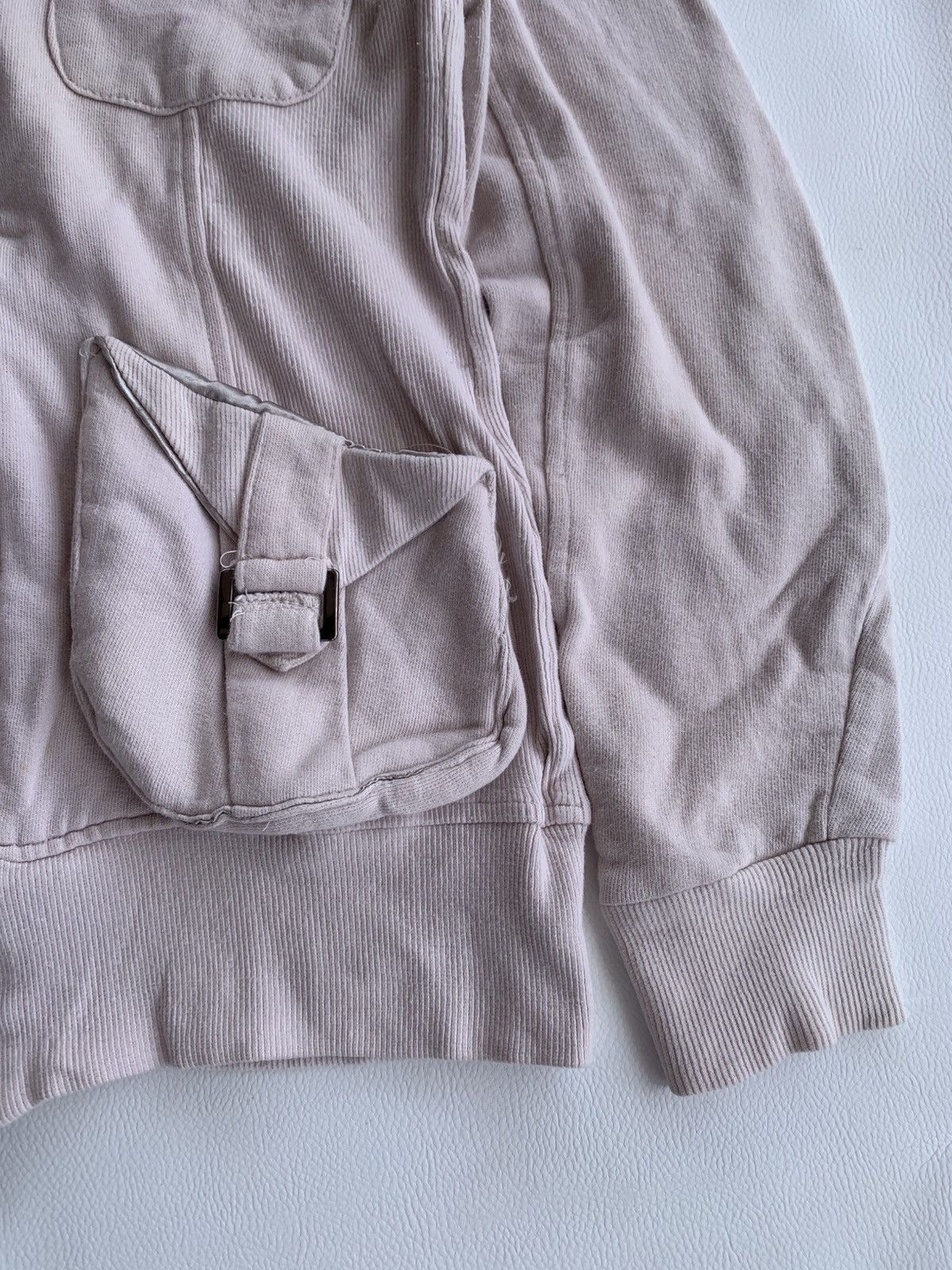 Japanese Brand Japanese Grazie Soft Pink Multi Pocket Zip Jacket Hoodie Size M / US 6-8 / IT 42-44 - 8 Thumbnail