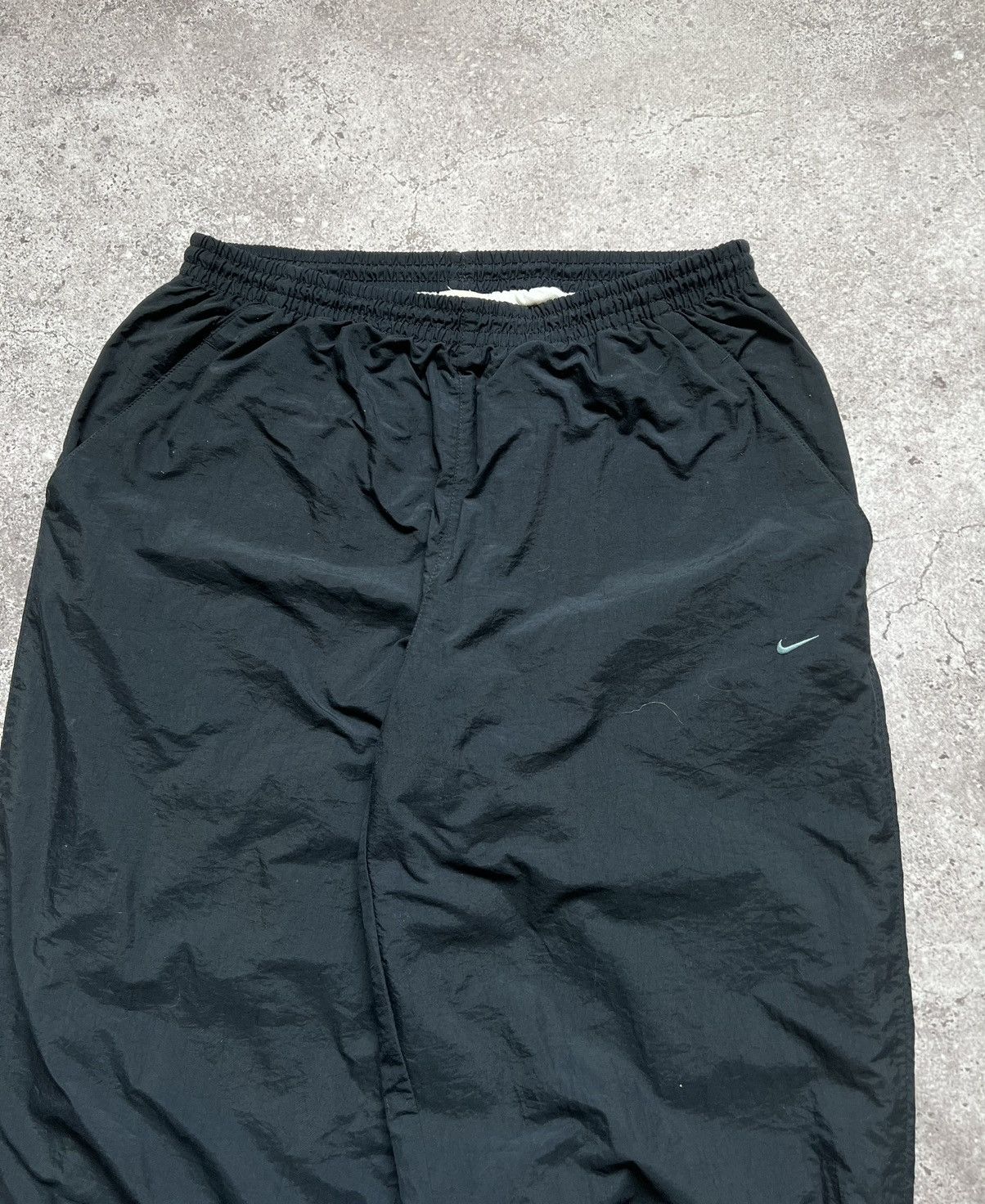 Nike × Vintage Vintage Nike Track Pants Navy Blue Y2K Size US 36 / EU 52 - 3 Thumbnail
