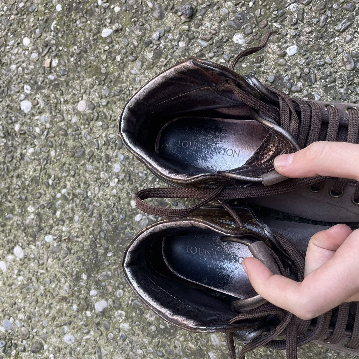 Designer × Louis Vuitton Louis vuitton high top sneakers Size US 8 / IT 38 - 8 Thumbnail