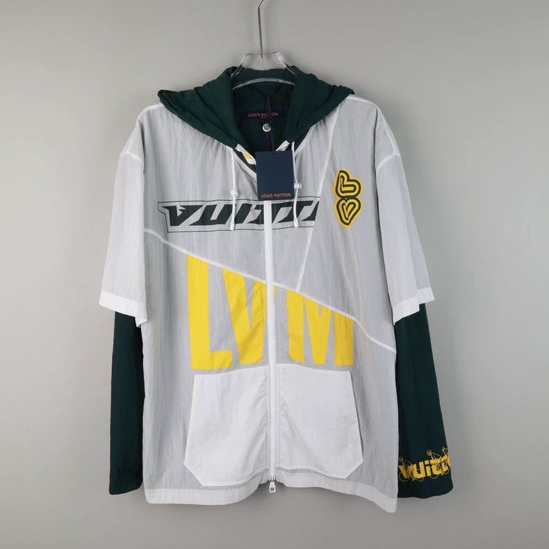 Louis Vuitton Louis Vuitton Patchwork monogrammed hooded baseball collar Size US S / EU 44-46 / 1 - 2 Thumbnail