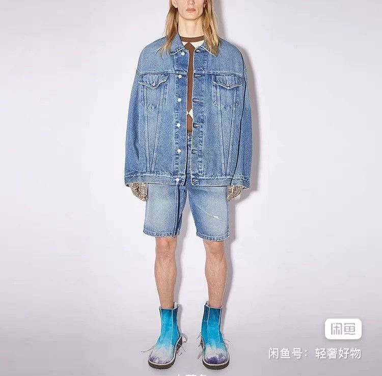 Acne Studios Acne Studios Blue denim jacket Size XL / US 12-14 / IT 48-50 - 2 Thumbnail