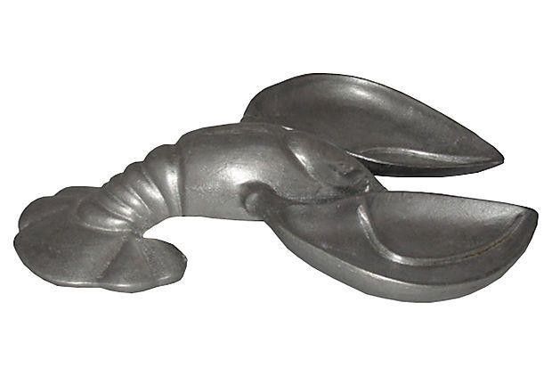 Designer Pewter Lobster Catchall Plate Dish Size ONE SIZE - 4 Thumbnail
