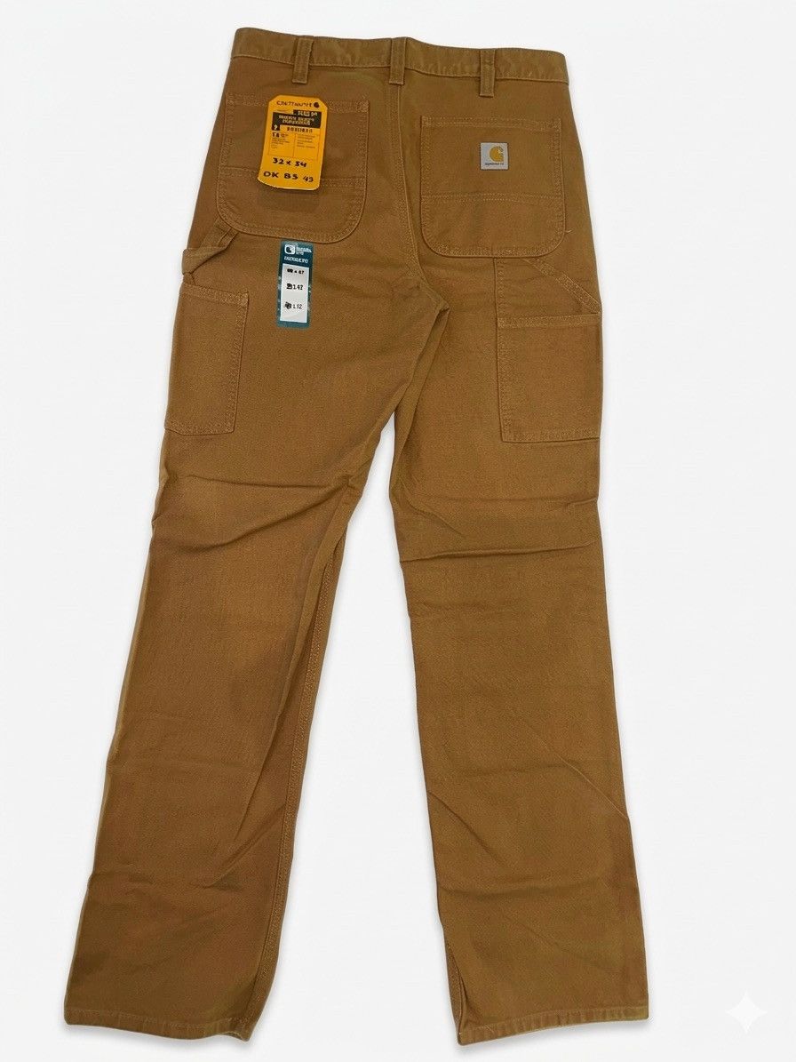 Carhartt CARHARTT CARPENTER RUGGED FLEX DUCK DOUBLE-FRONT DUNGAREE Size US 30 / EU 46 - 2 Thumbnail