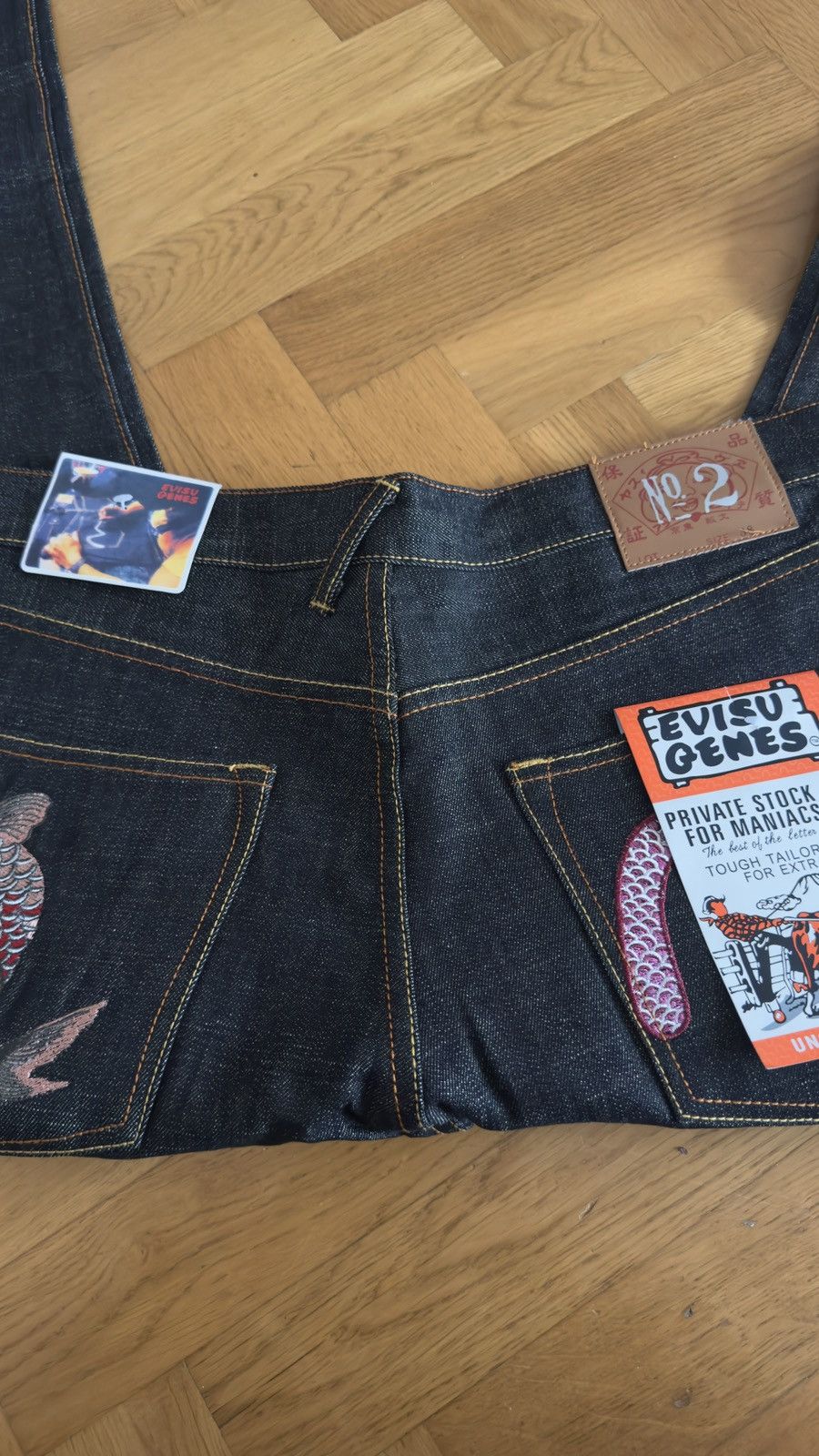 Evisu Evisu Koi Jeans - New with Tag Size US 38 / EU 54 - 3 Thumbnail