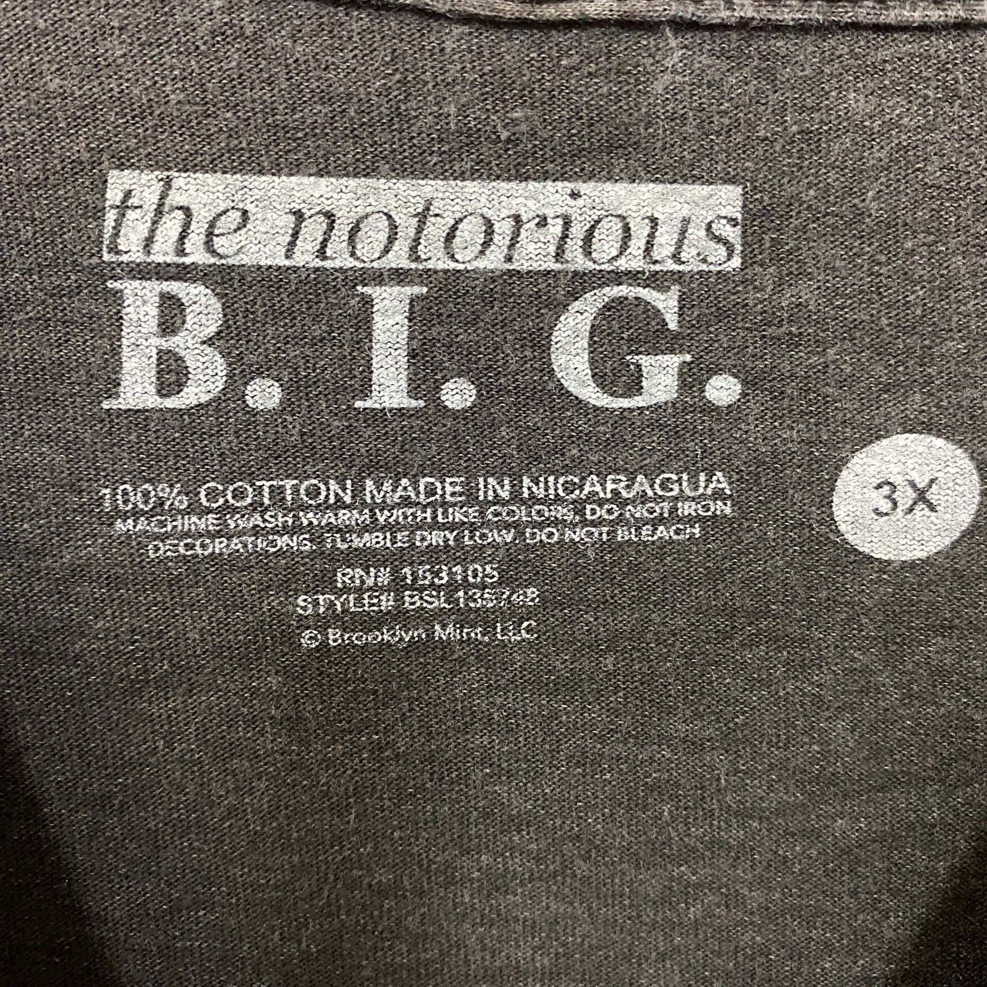 Rap Tees The Notorious B.I.G. King of Brooklyn Big T-shirt 3XL Size US XXL / EU 58 / 5 - 4 Thumbnail