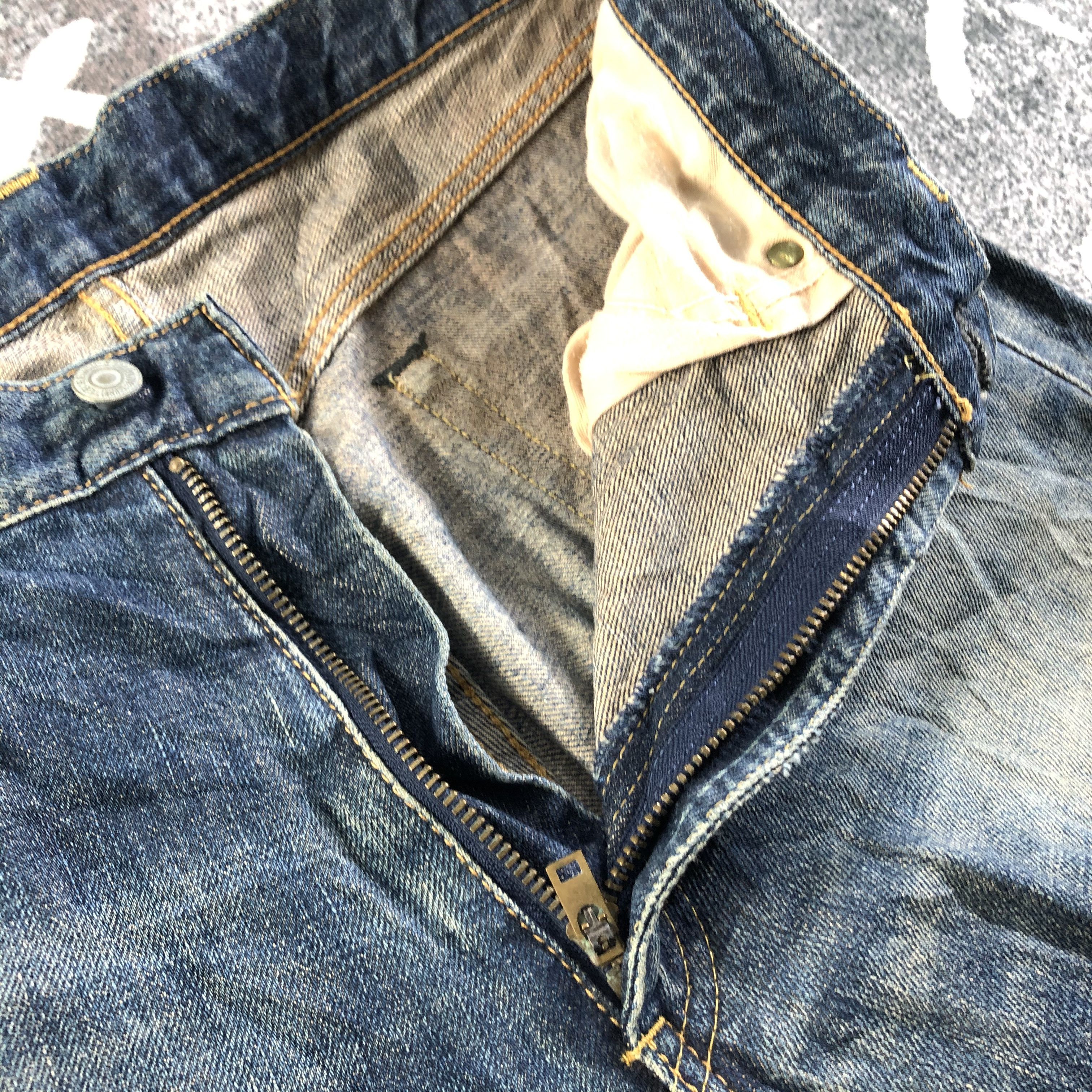 Edwin Vintage Edwin Jeans Rusty Blue Denim KJ2981 Size US 30 / EU 46 - 8 Thumbnail