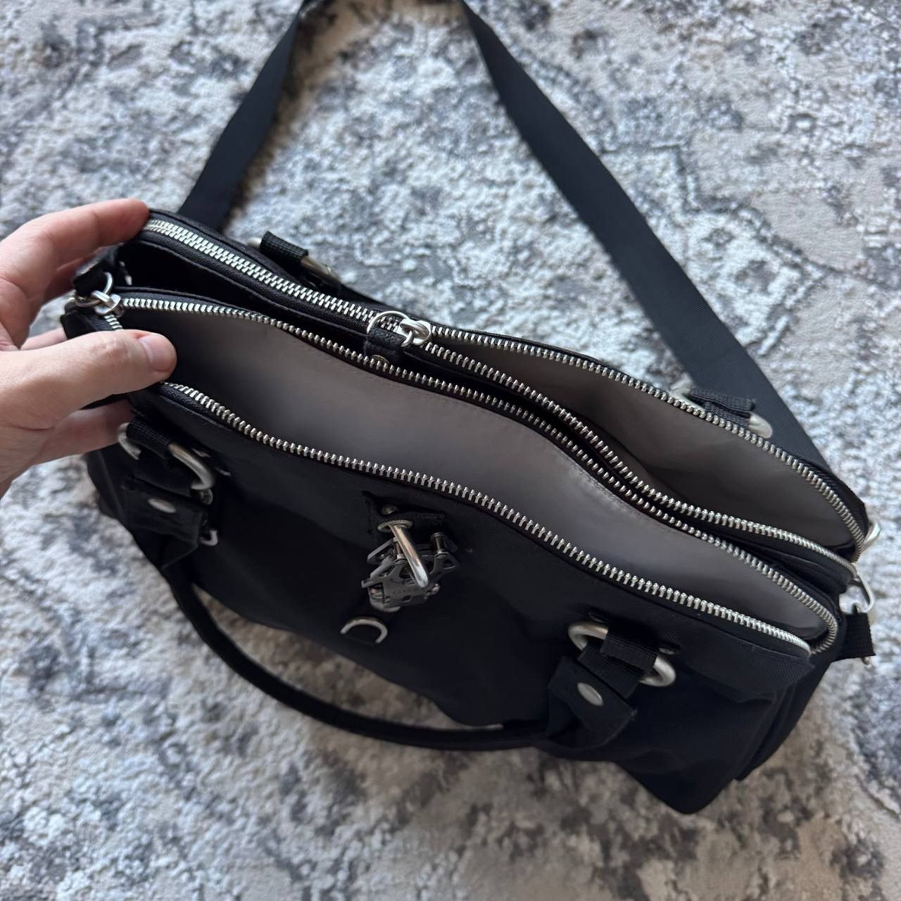 Japanese Brand Big GGL George Gina&Lucy Alyx Nylon Utility Goth Retro Style Size ONE SIZE - 10 Thumbnail
