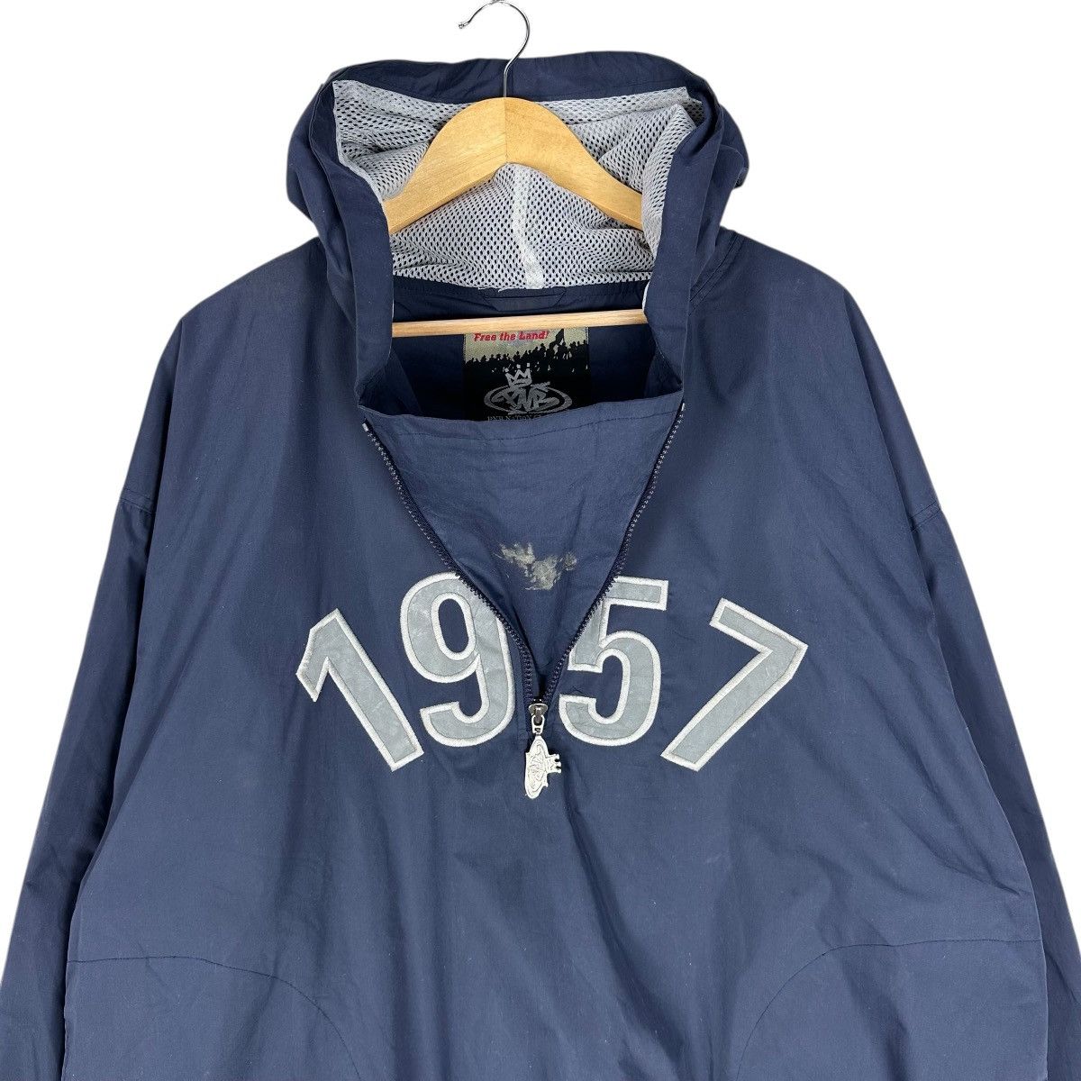 JNCO PNB NATION HIP HOP HOODIE ANORAK JACKET Size US XL / EU 56 / 4 - 5 Thumbnail