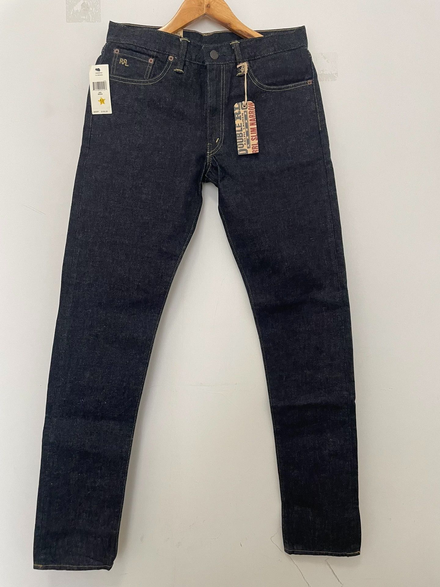 RRL Ralph Lauren RRL Double RRL Slim Fit Jeans Size US 30 / EU 46 - 1 Thumbnail
