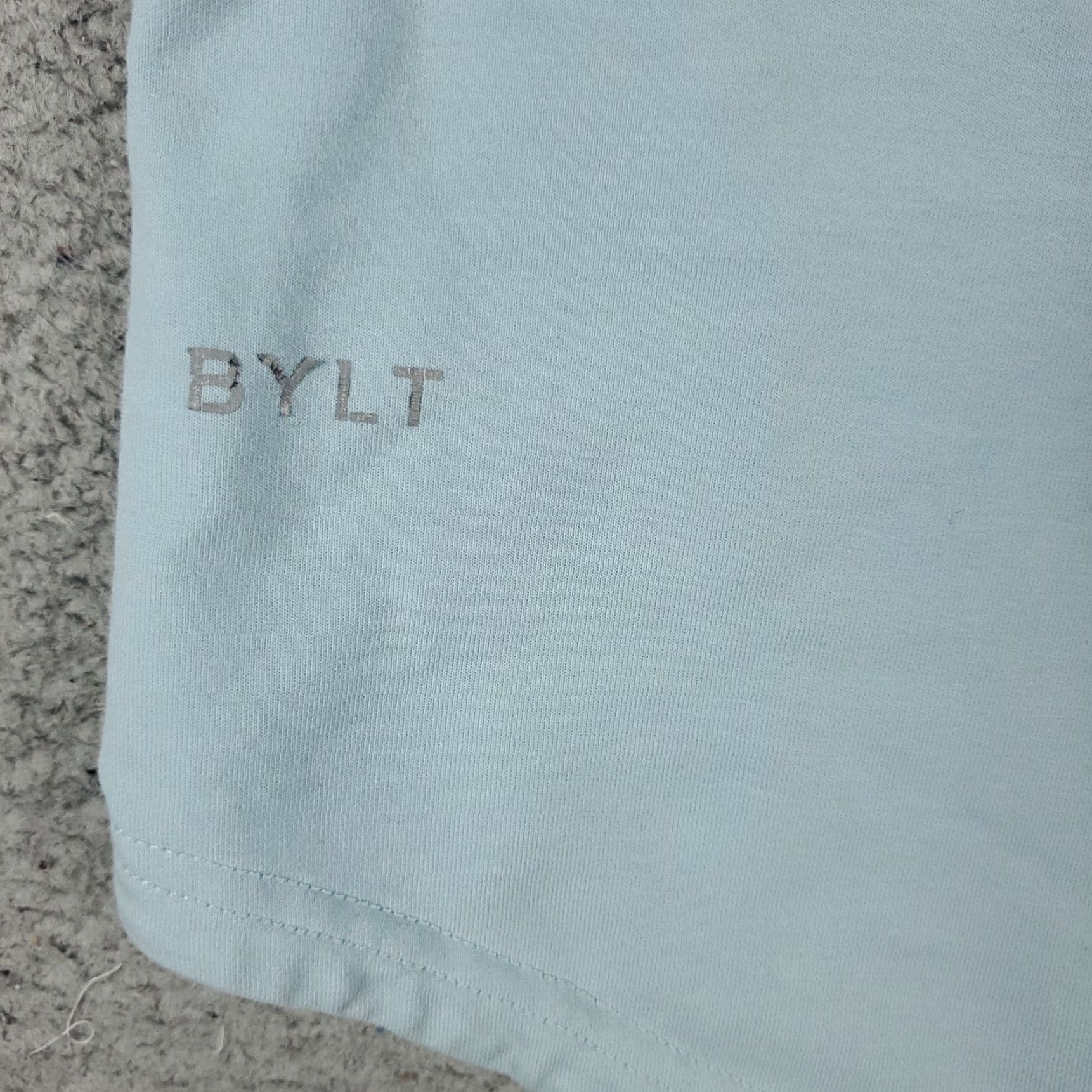 Vintage BYLT Polo Shirt Mens Size Large Blue Drop Cut Lux Casual Short Sleeve Polo Shirt L Blue BYLT Logo Modern Preppy Mens Size US L / EU 52-54 / 3 - 3 Thumbnail