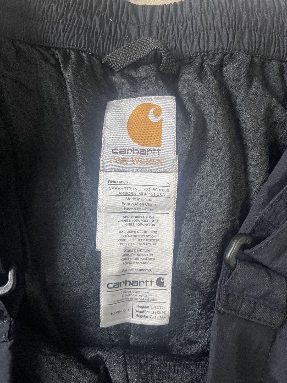 Carhartt Carhartt Track Pant Nylon Streetwear Size US 34 / EU 50 - 17 Thumbnail