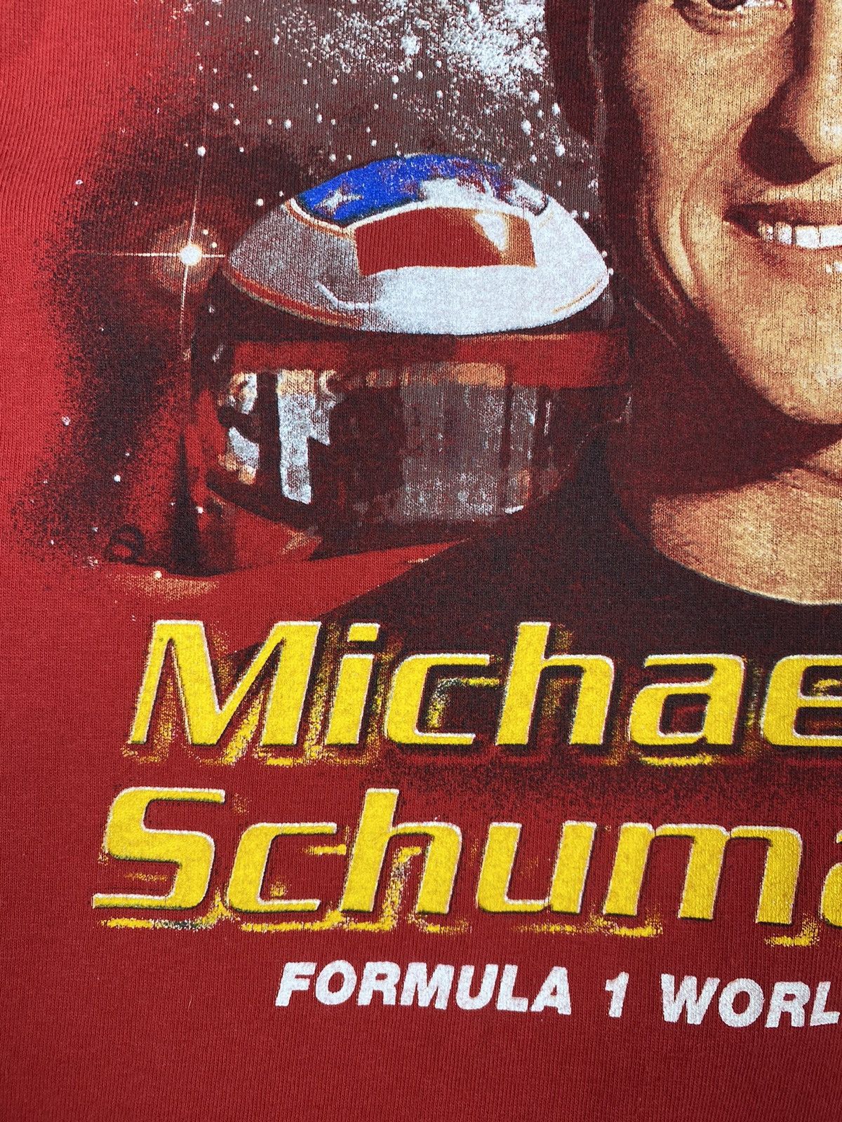 Vintage 2000s Michael Schumacher F1 World Champion T Shirt