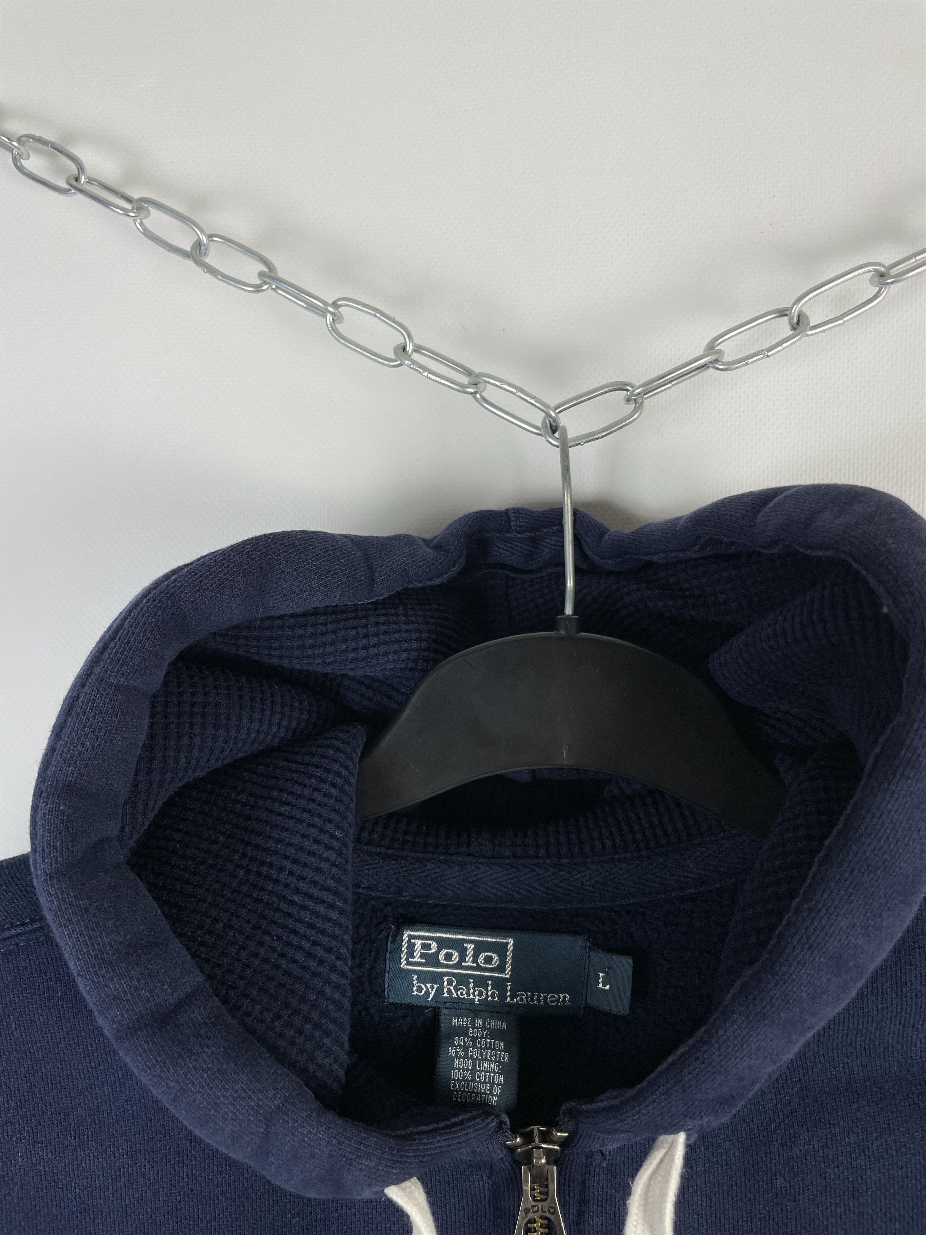 Polo Ralph Lauren Vintage Polo Ralph Lauren Zip Hoodie Y2k Size US L / EU 52-54 / 3 - 5 Thumbnail